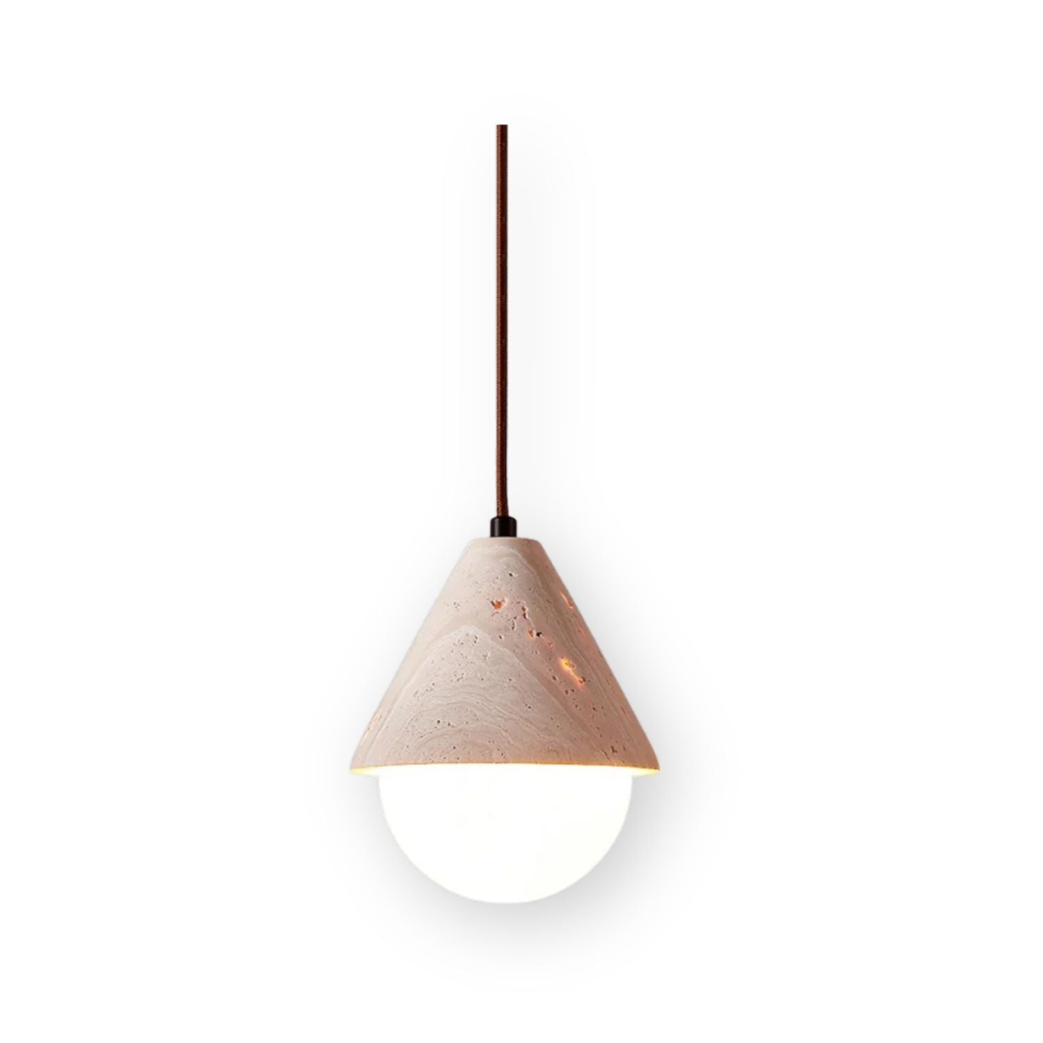 Alosim Travertijn Hanglamp