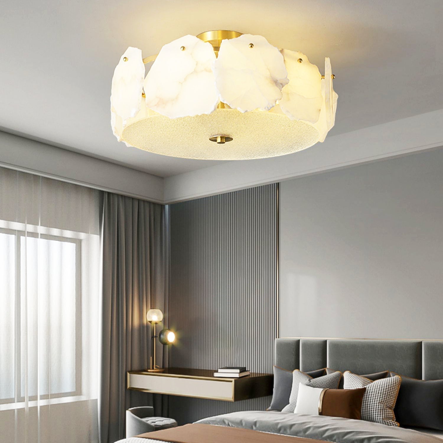 Morefa Albasten Plafondlamp