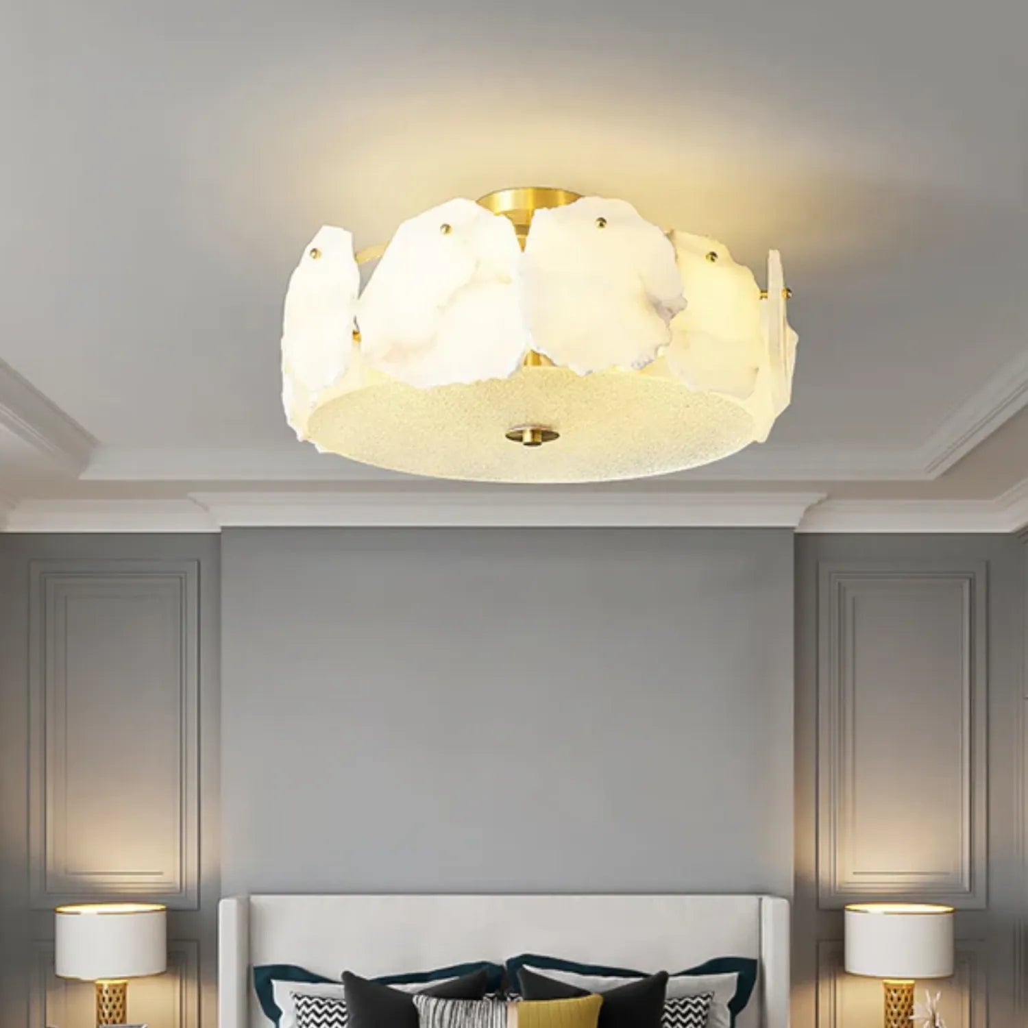 Morefa Albasten Plafondlamp