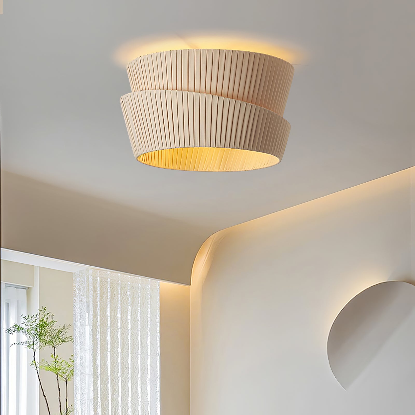 Melo Twist Japandi Plafondlamp