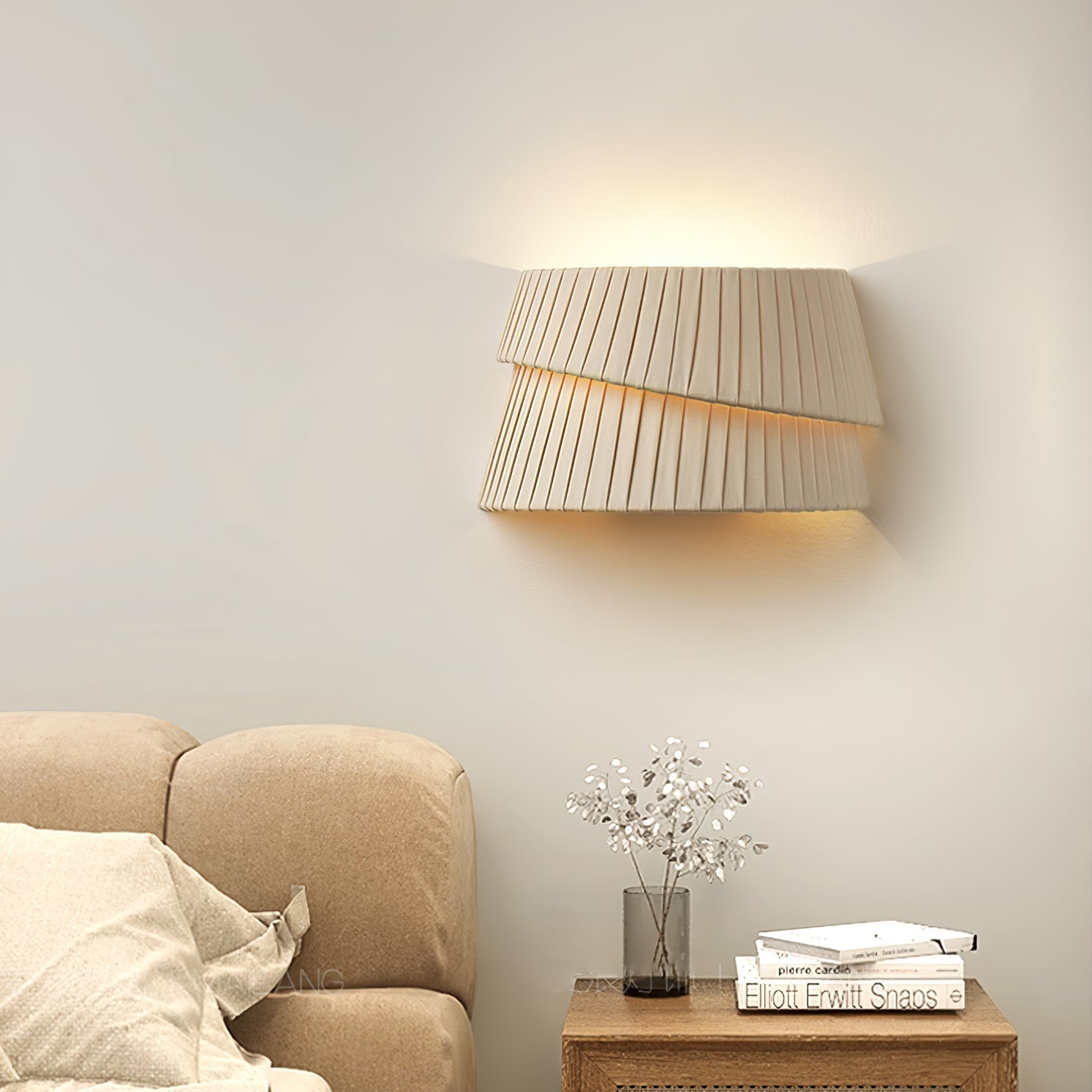 Melo Twist Japandi Wandlamp
