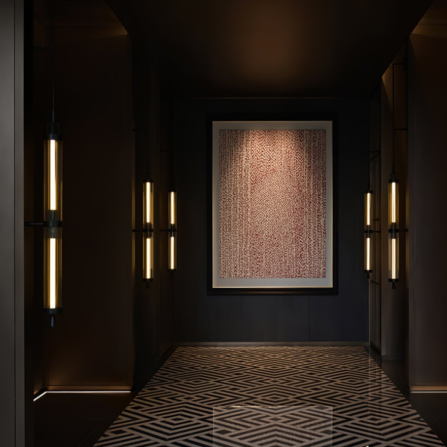 Vorena Verticale Wandlamp
