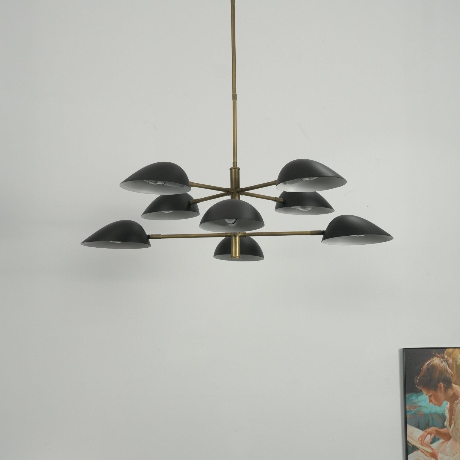 Aservo Messing Hanglamp