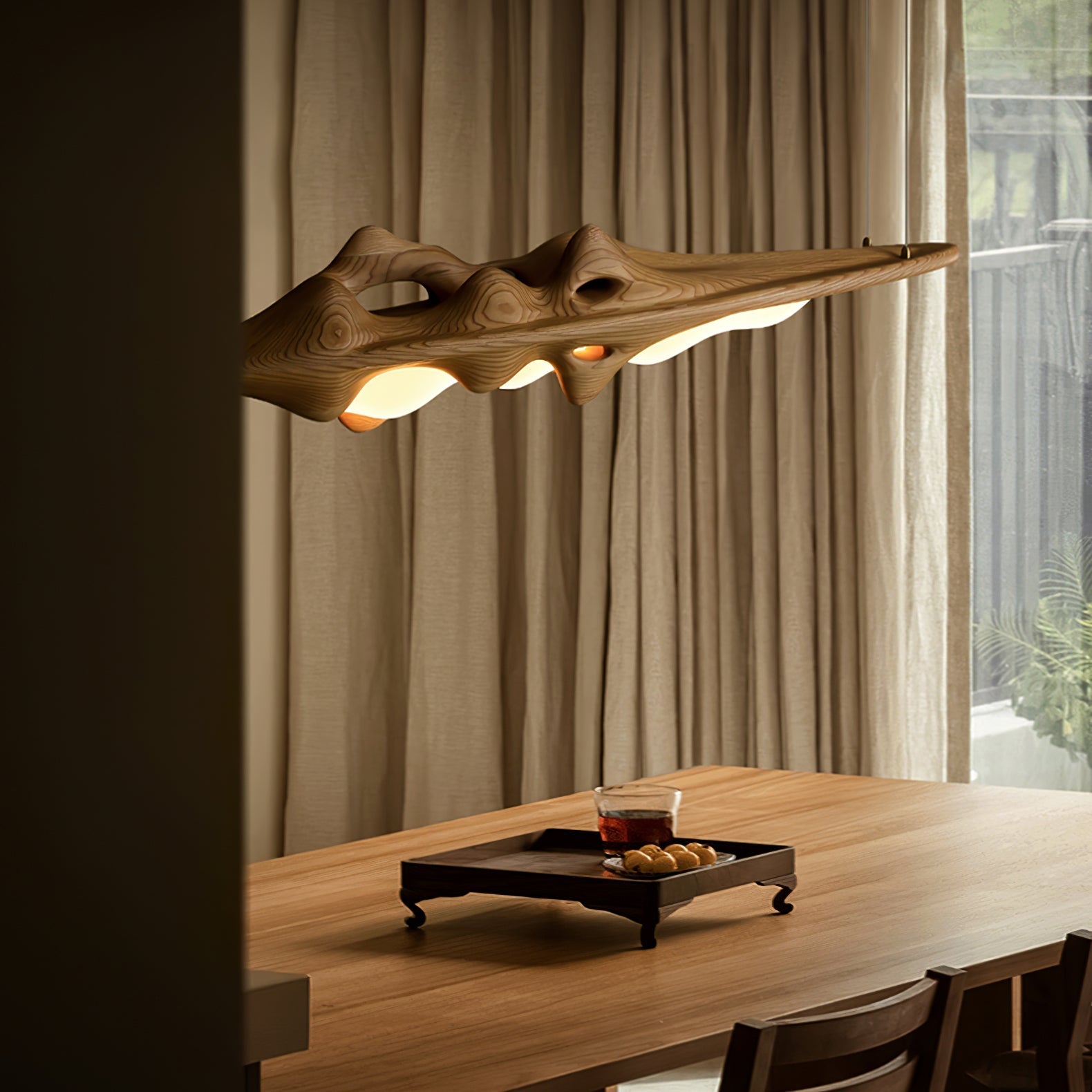 Diforaze Houten Design Hanglamp