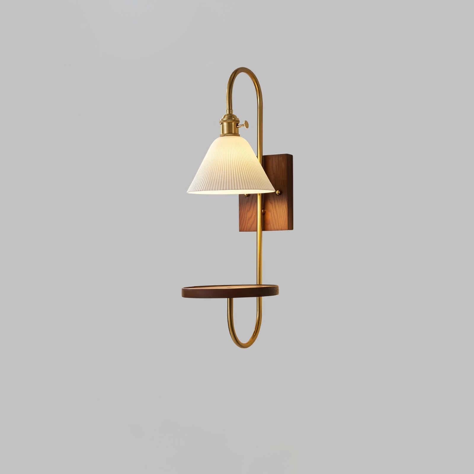 Vluro Wandlamp Met Plank