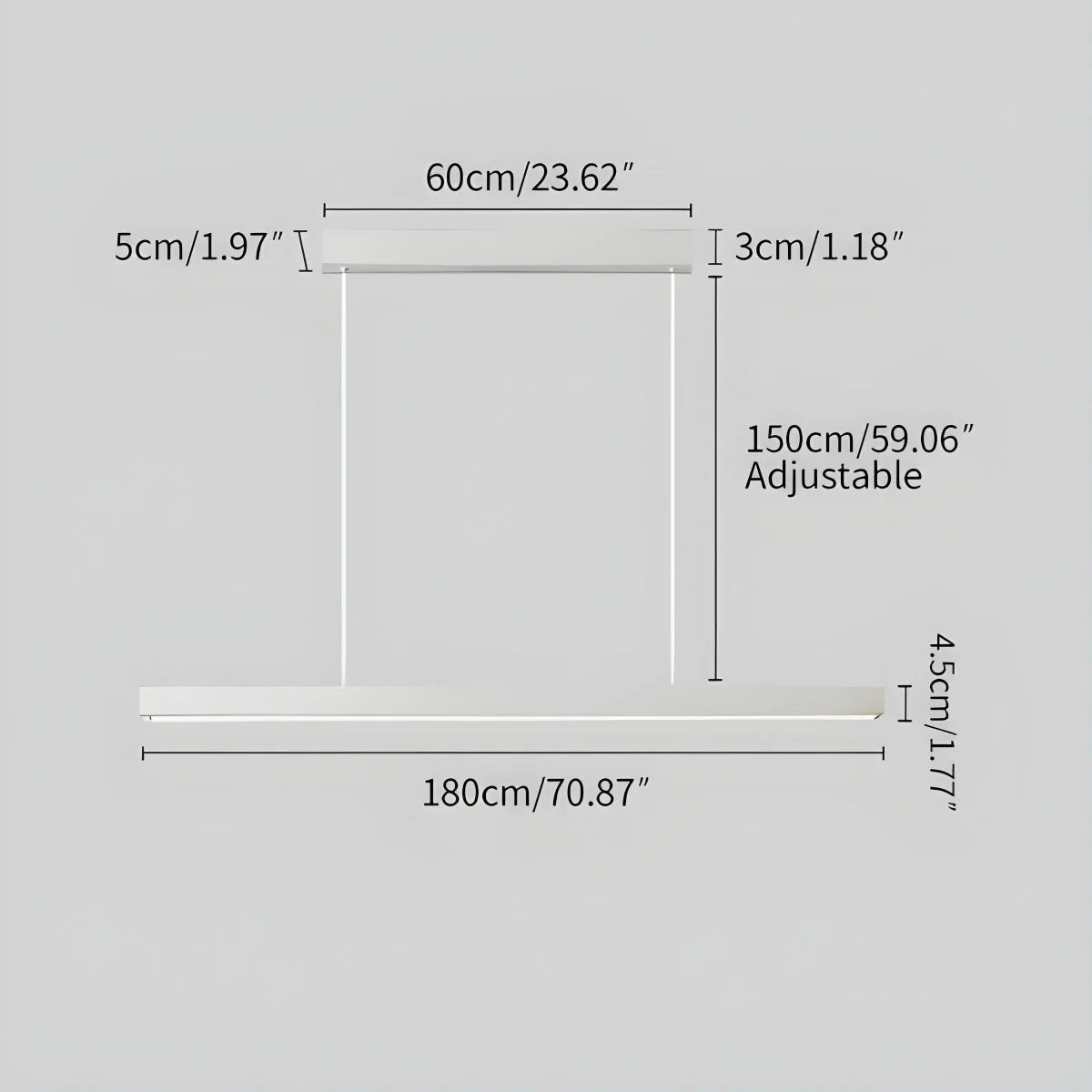 Ceylano Lineaire Hanglamp