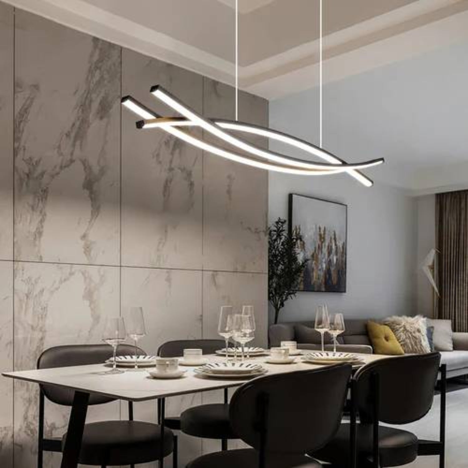 Meco Triple Wave Hanglamp