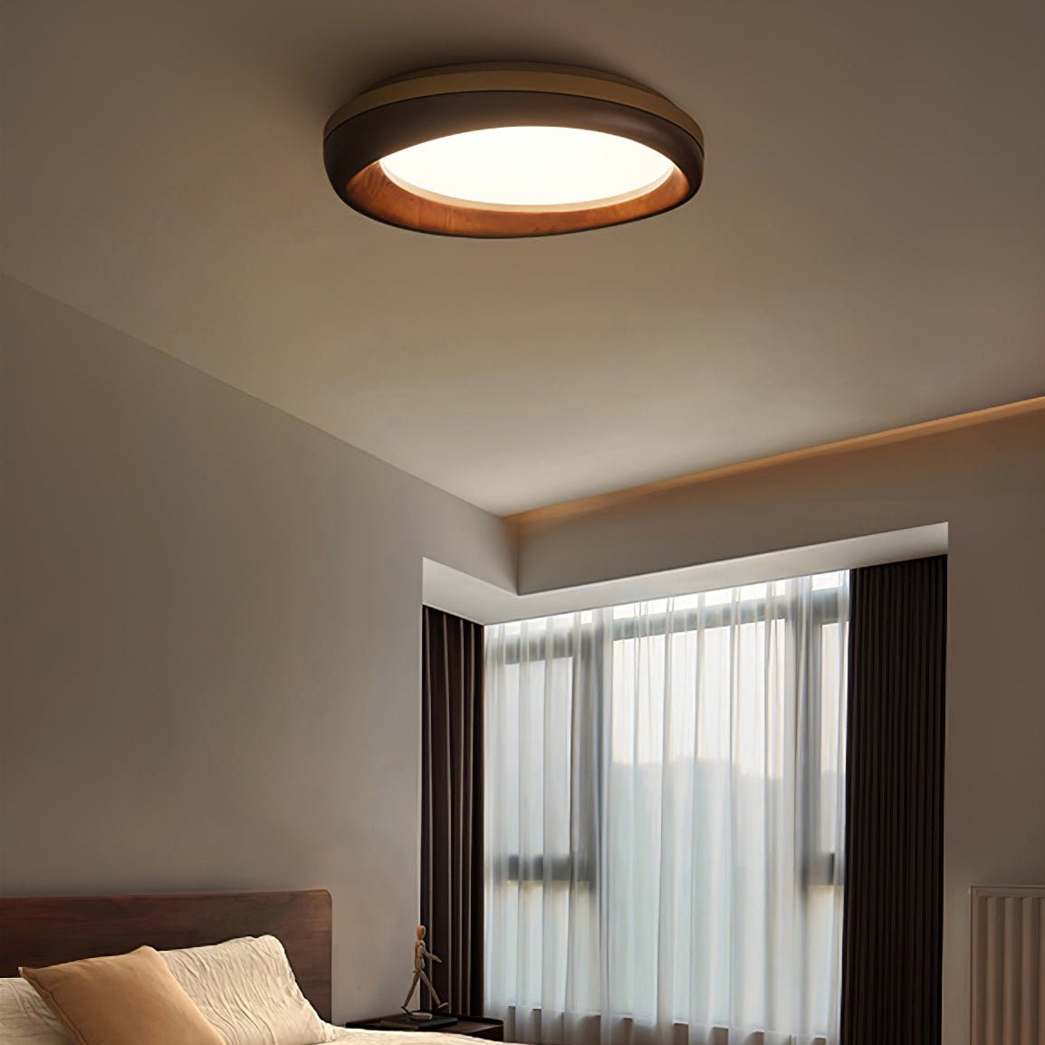 Besca Houten Plafondlamp