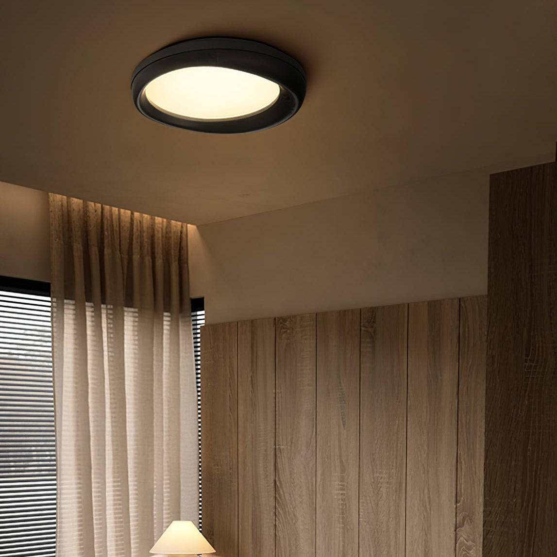 Besca Houten Plafondlamp
