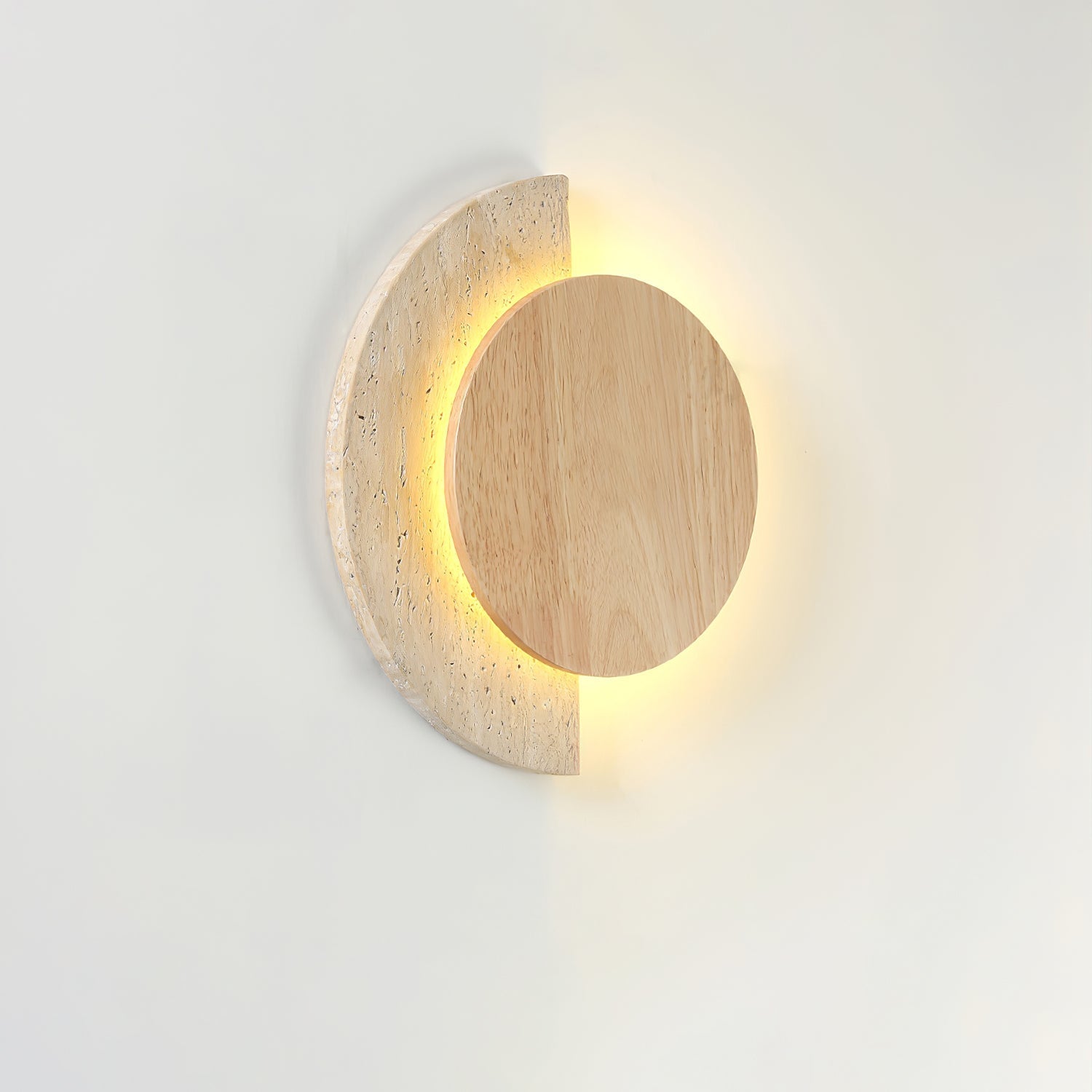 Hesco Travertijnen Wandlamp