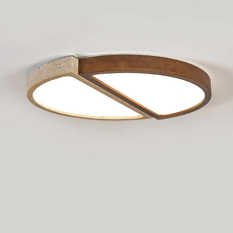 Zyresca Travertijnen Plafondlamp