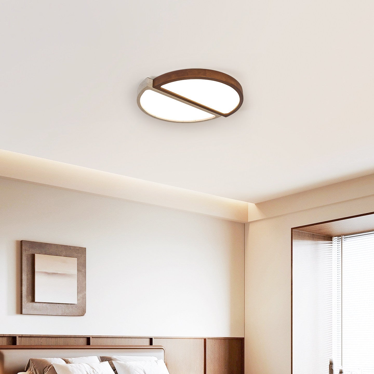 Zyresca Travertijnen Plafondlamp
