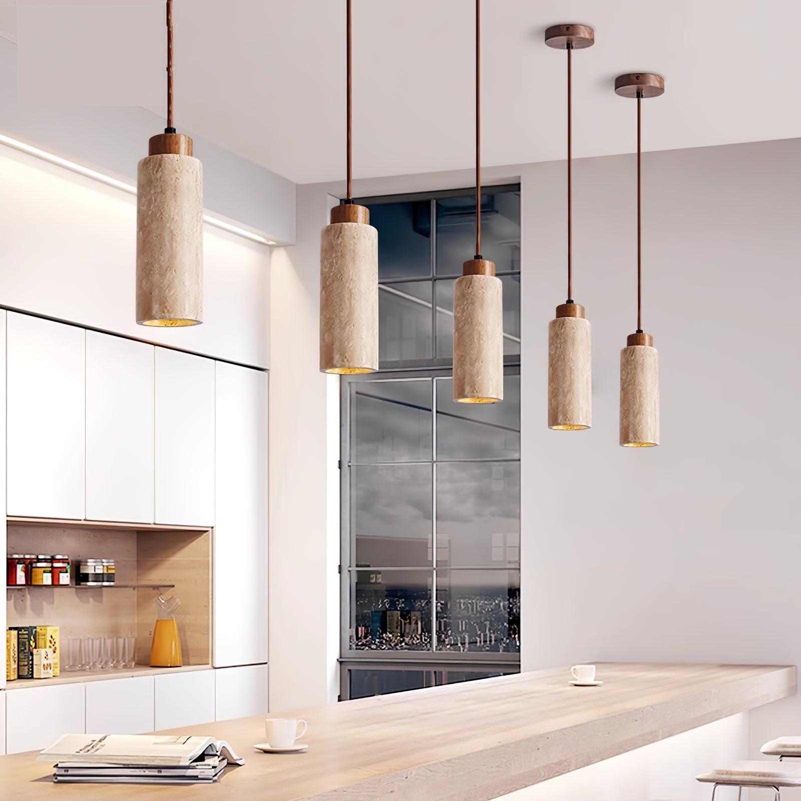 Velonisa Travertijn Hanglamp