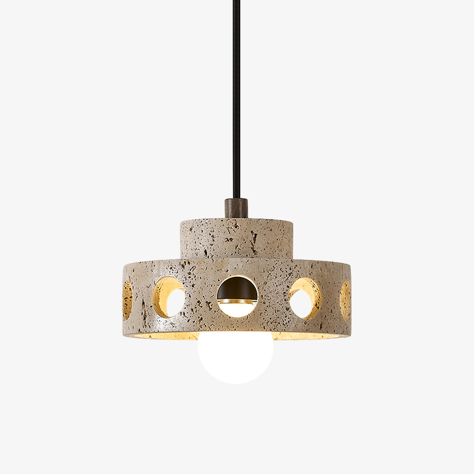 Forene Travertijnen Hanglamp