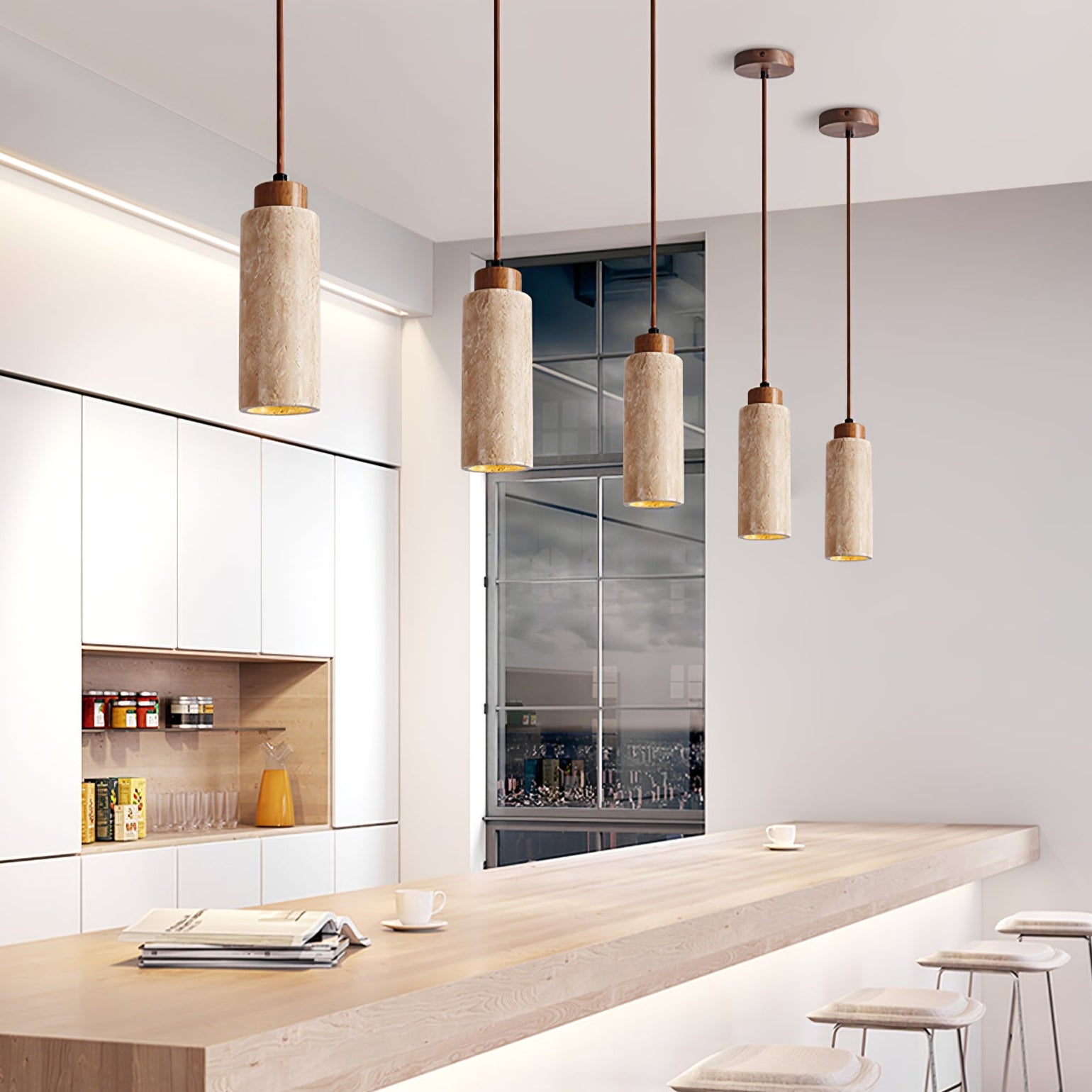 Velonisa Travertijn Hanglamp