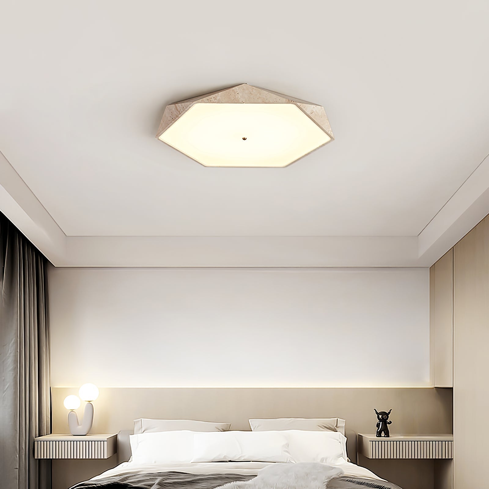 Hocesa Natuursteen Plafondlamp