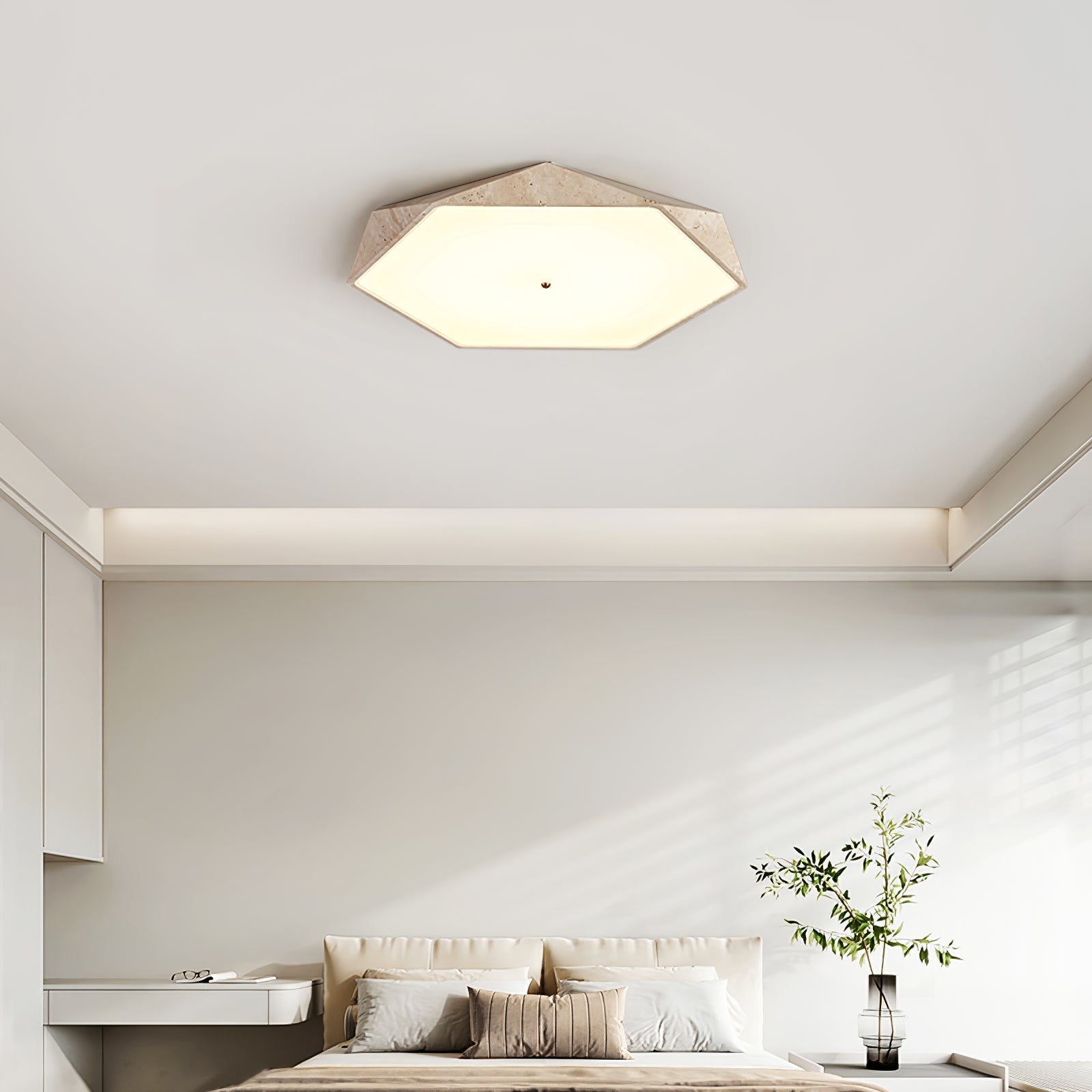 Hocesa Natuursteen Plafondlamp