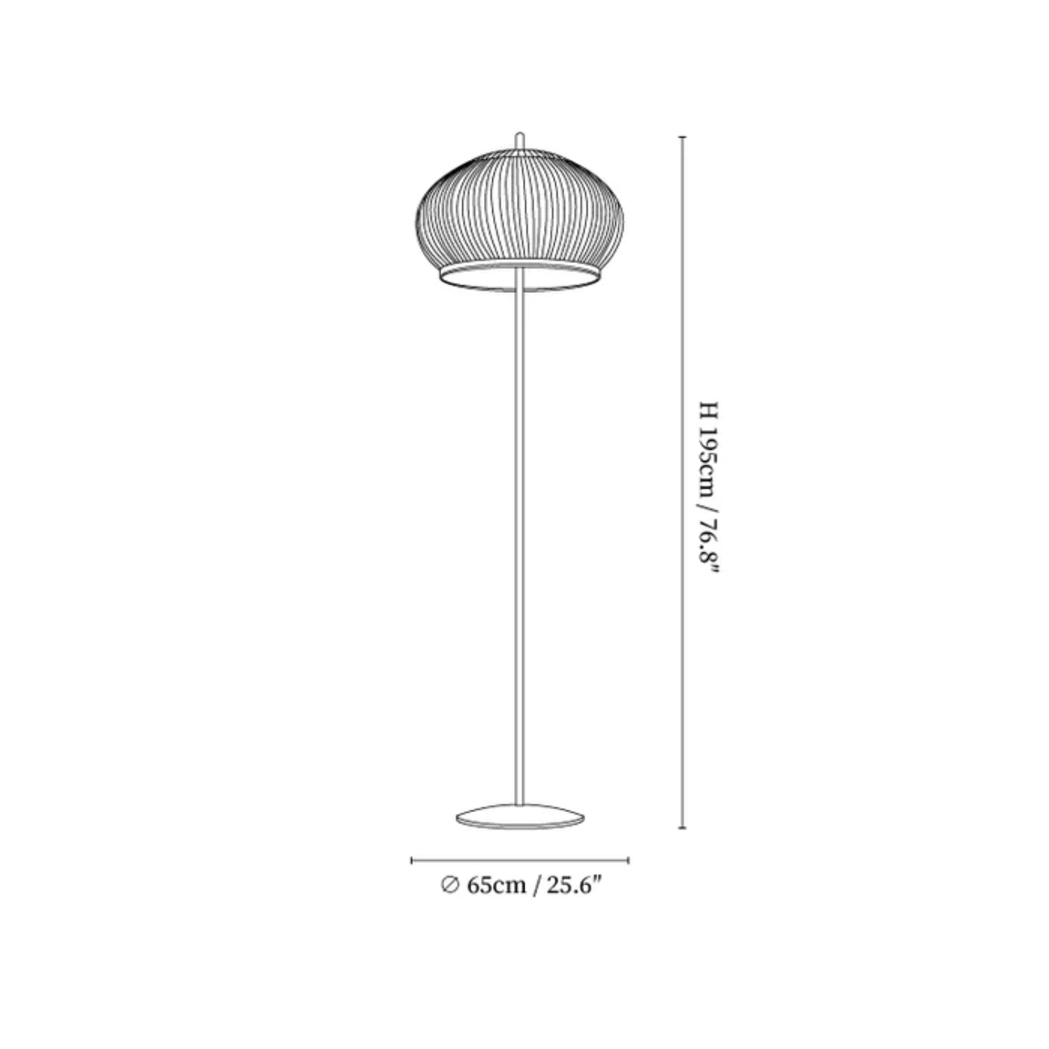 Mirelo Japandi Vloerlamp