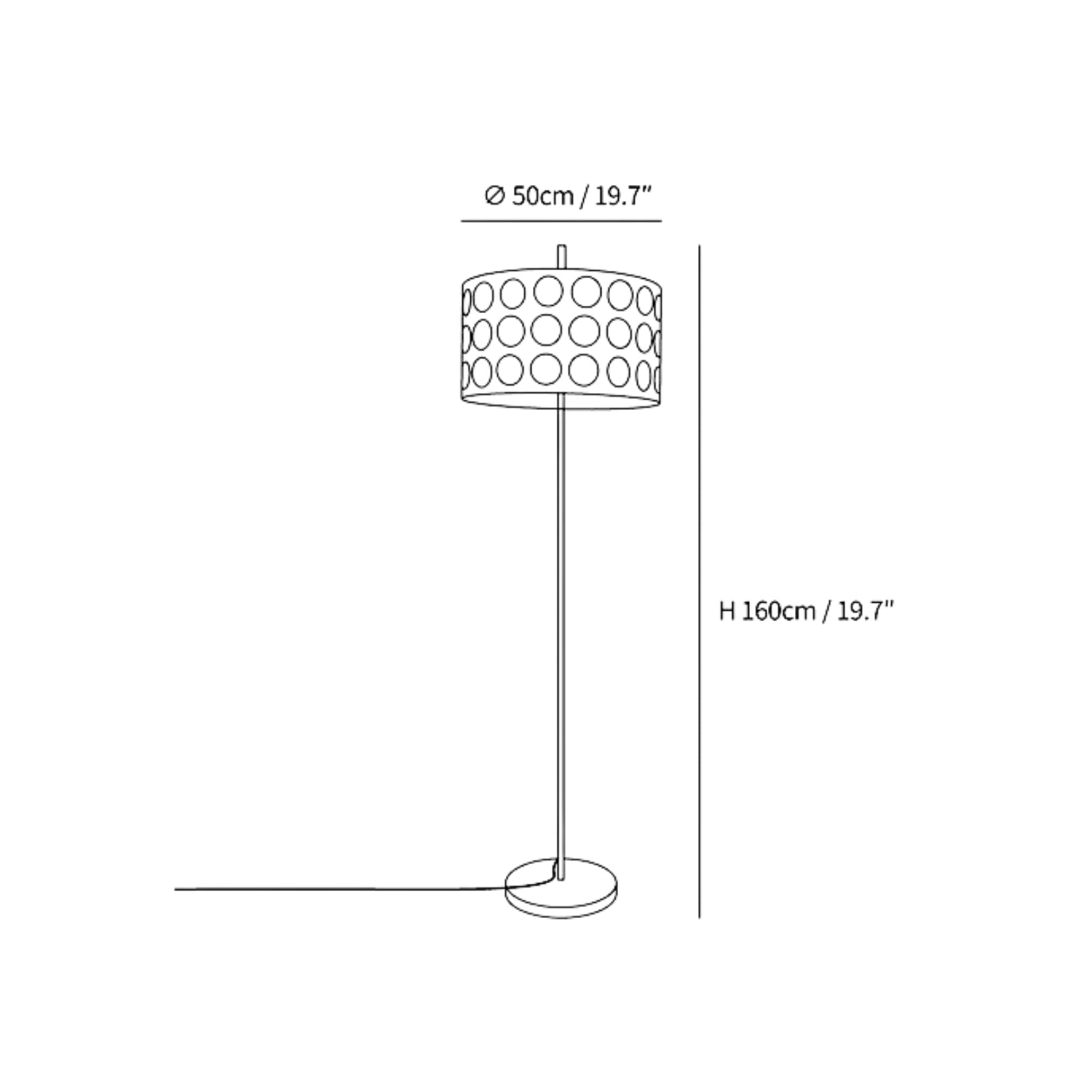 Poleka Vloerlamp