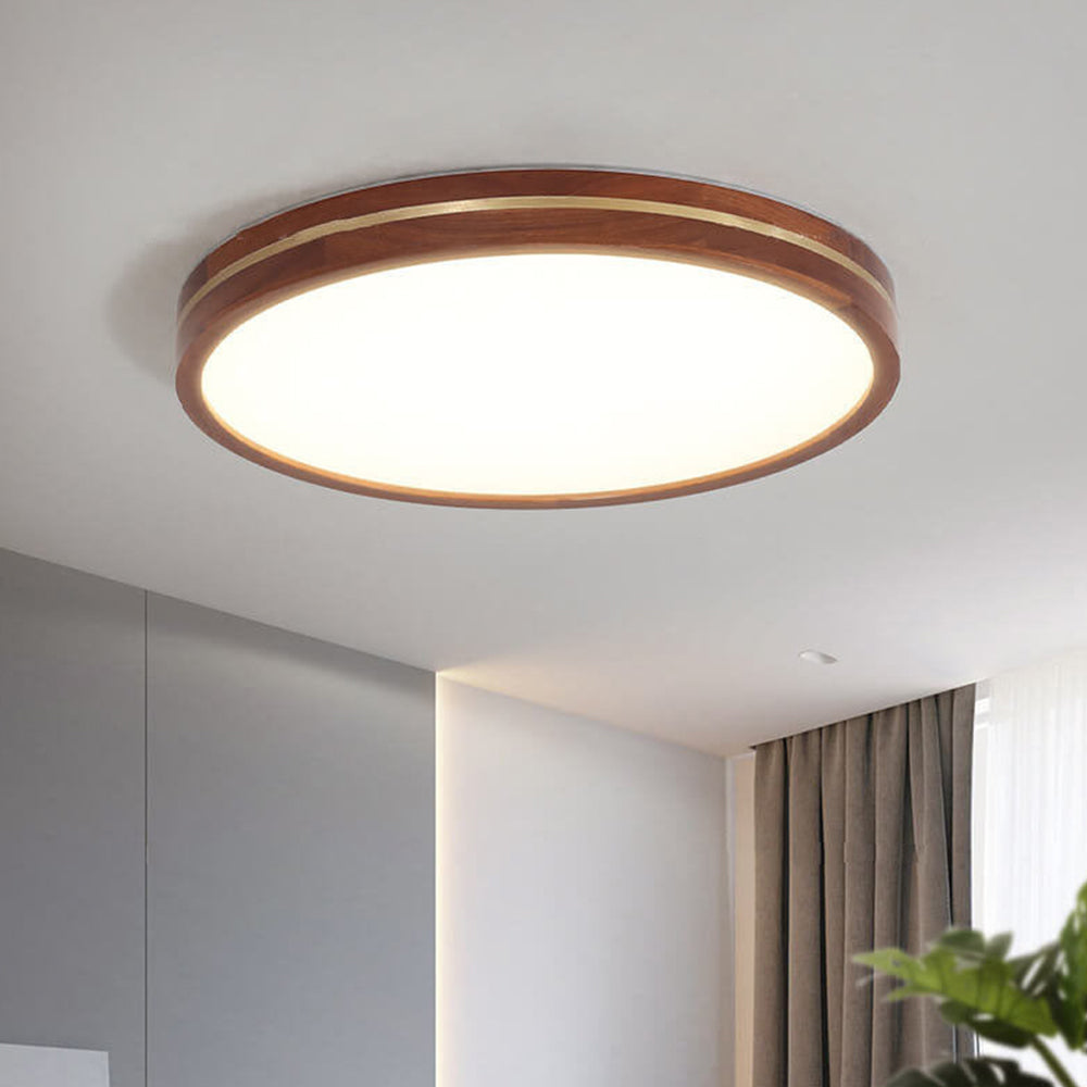 Sunlem Houten Plafondlamp