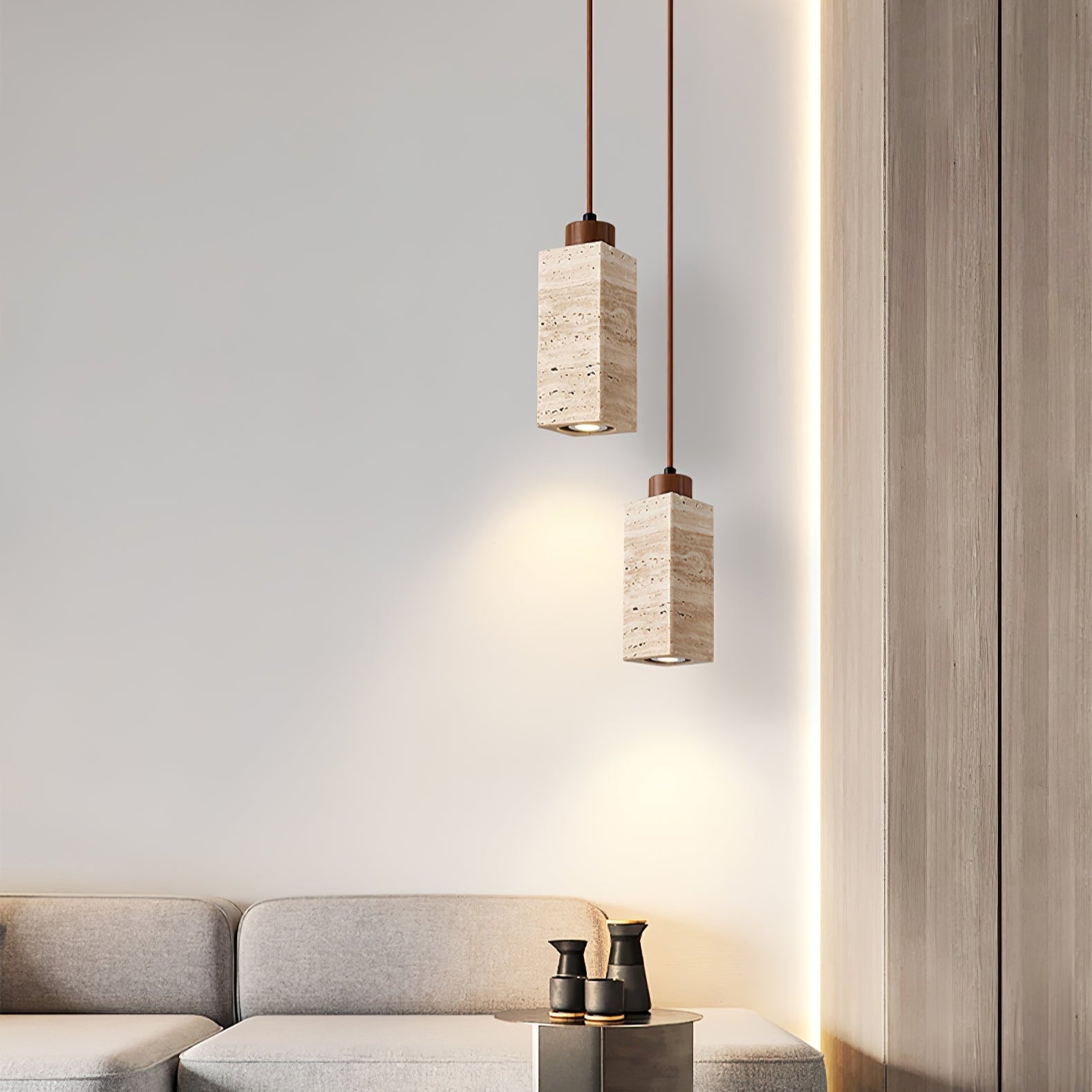 Velonisa Travertijn Hanglamp