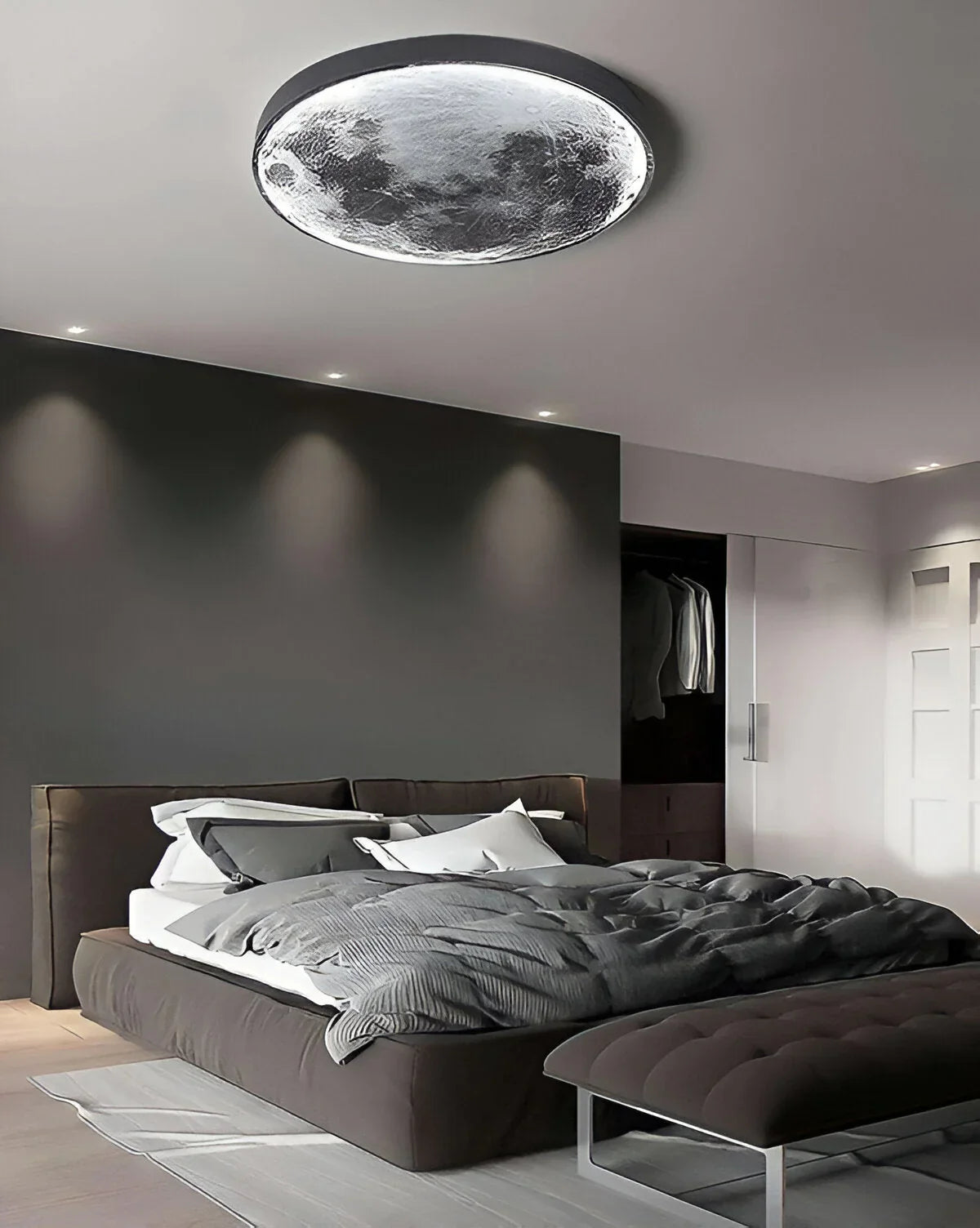 Eclipse Maanontwerp Wandlamp