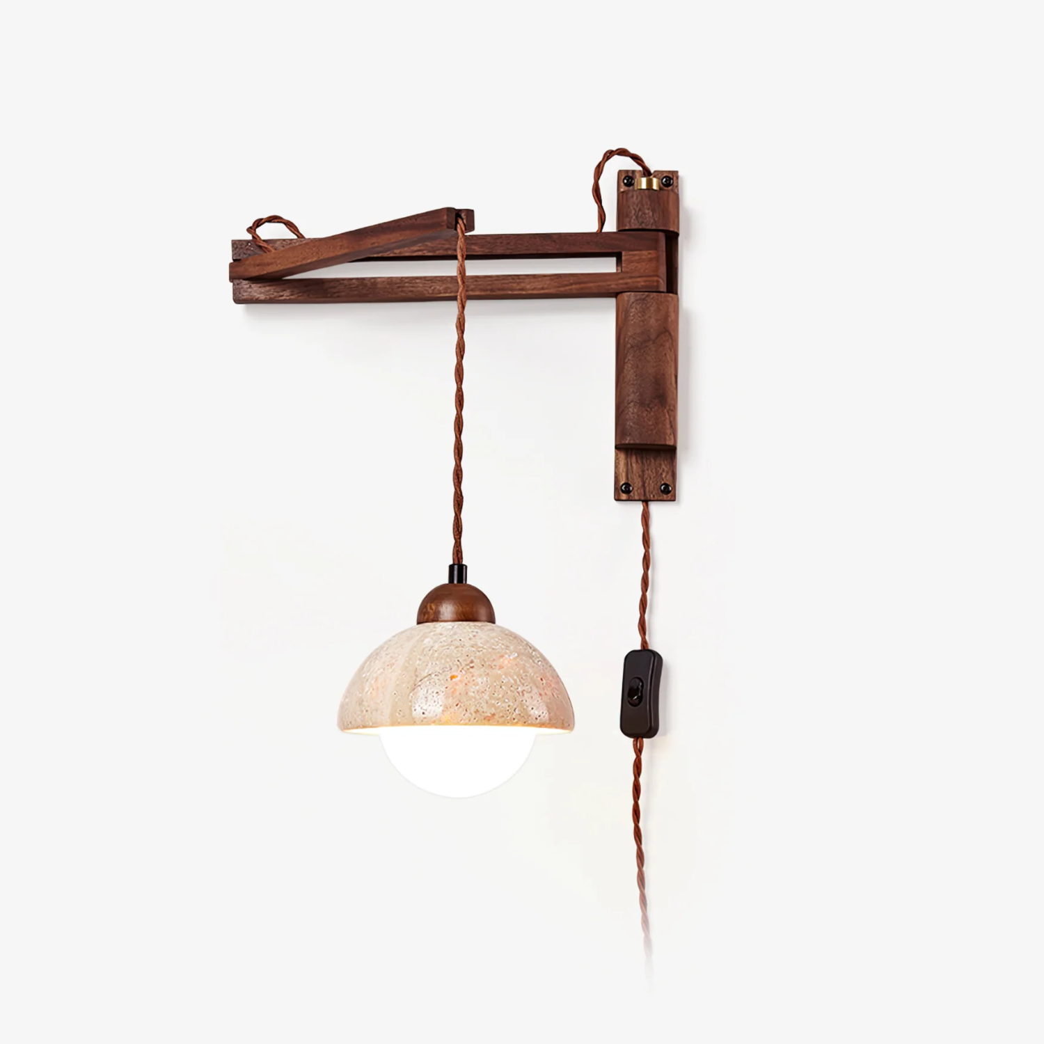 Melinoge Travertijn Wandlamp