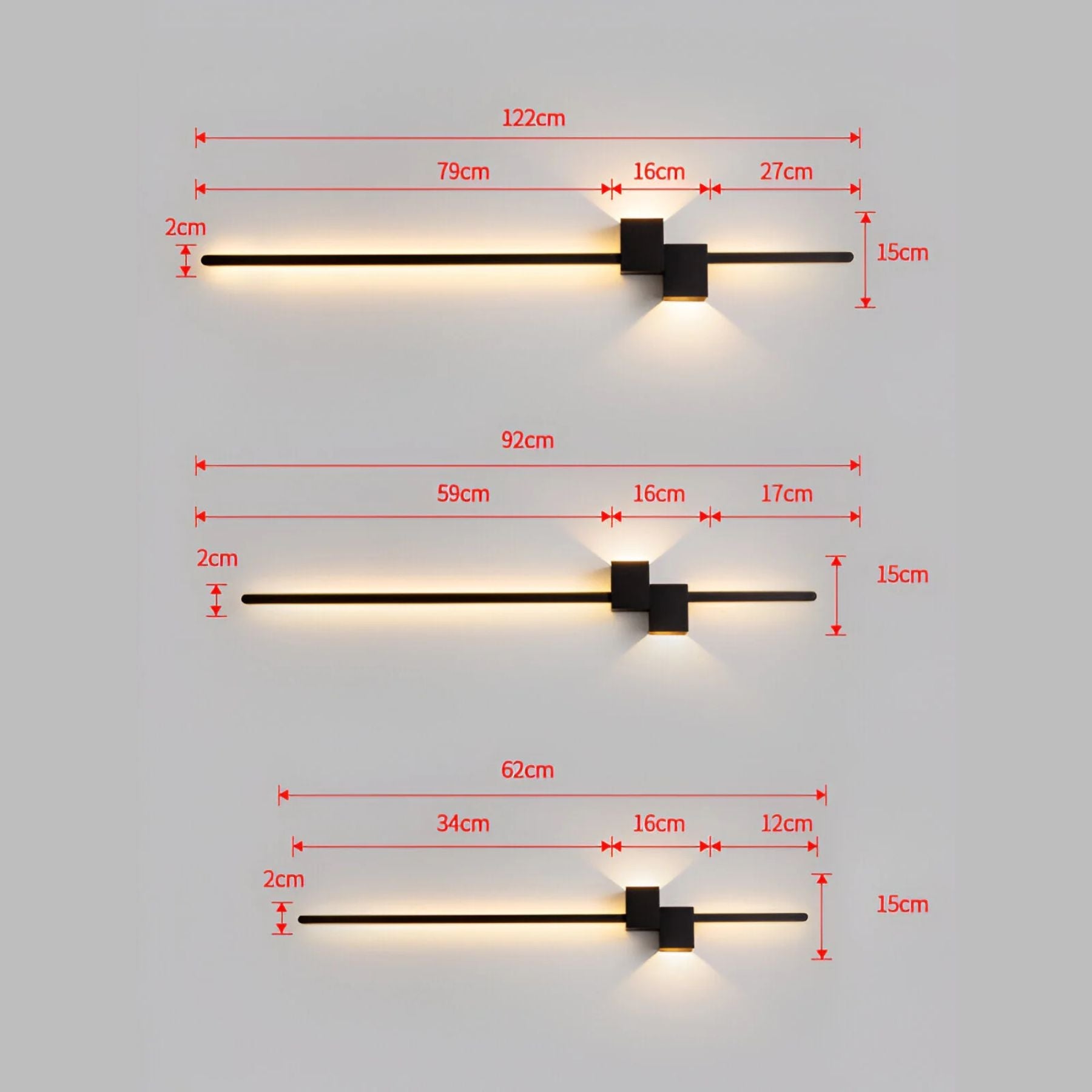 Blockline Wandlamp