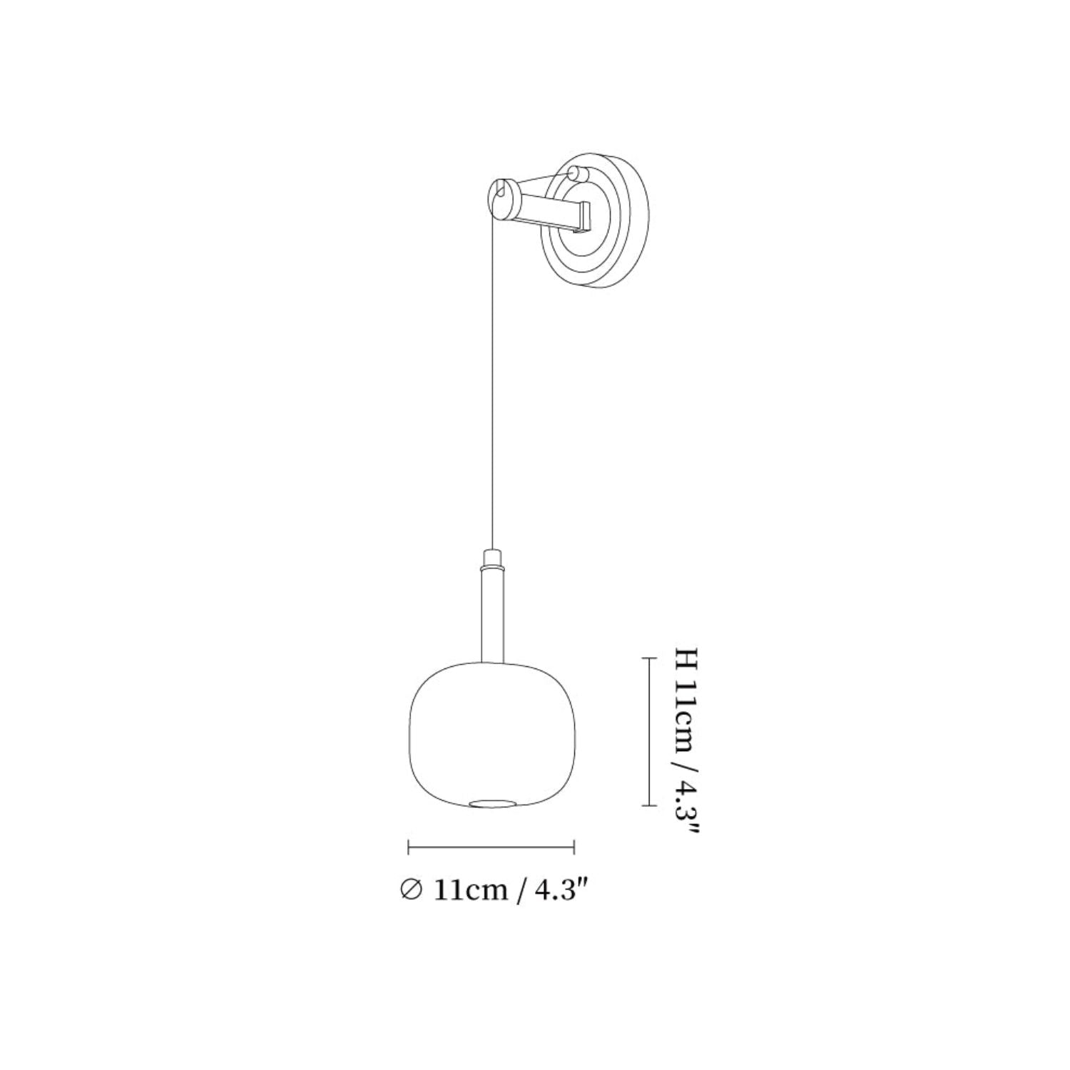 Ecolau Wandlamp