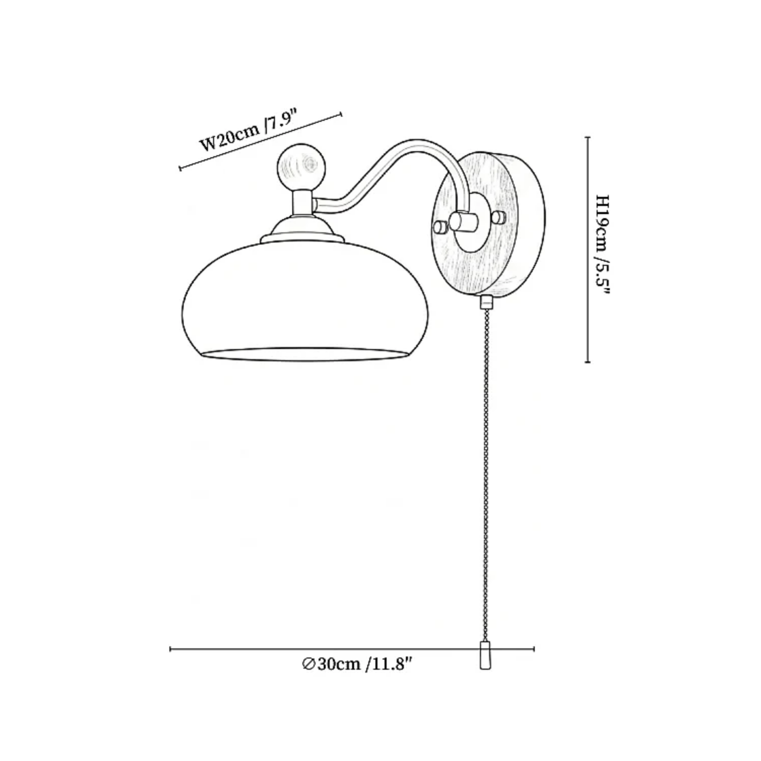 Mito Wandlamp