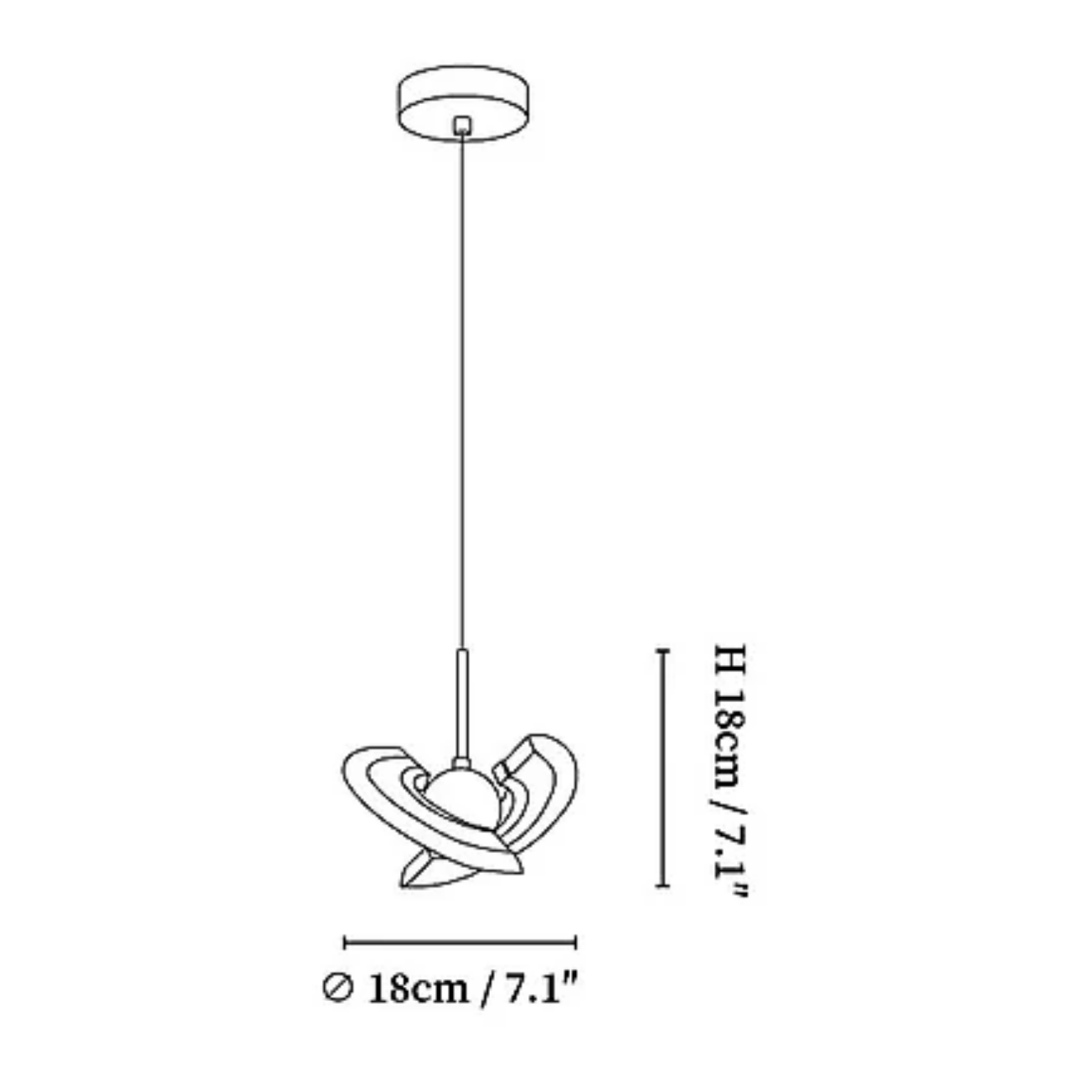 Derakel Duo Hanglamp