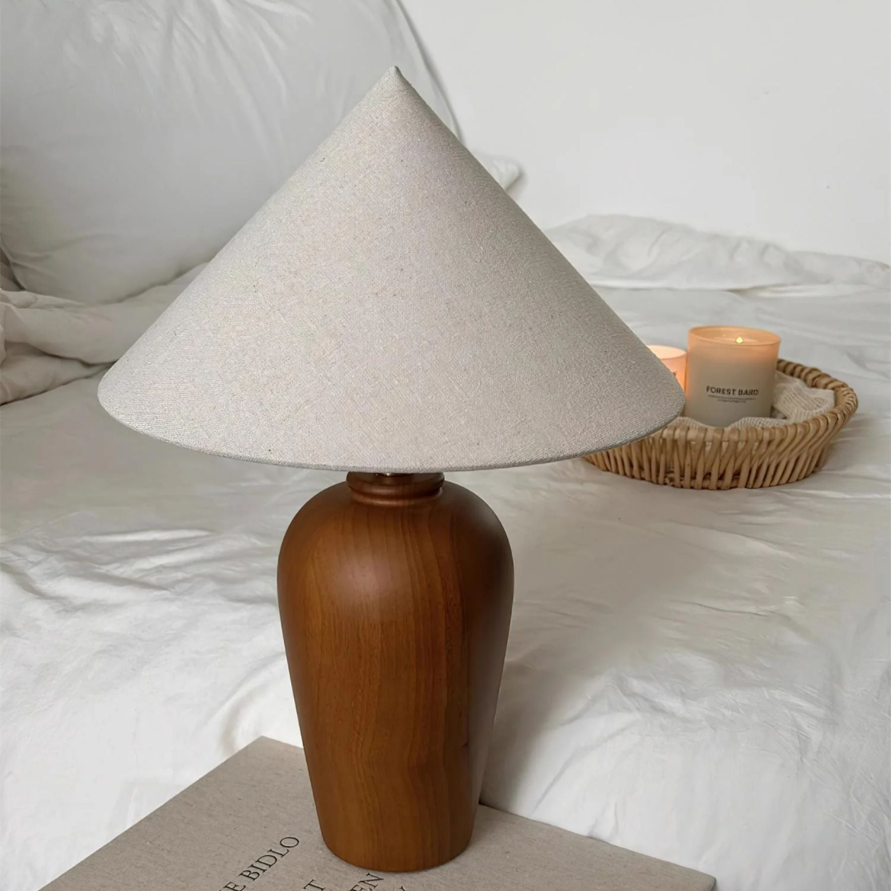 Brevo Houten Tafellamp
