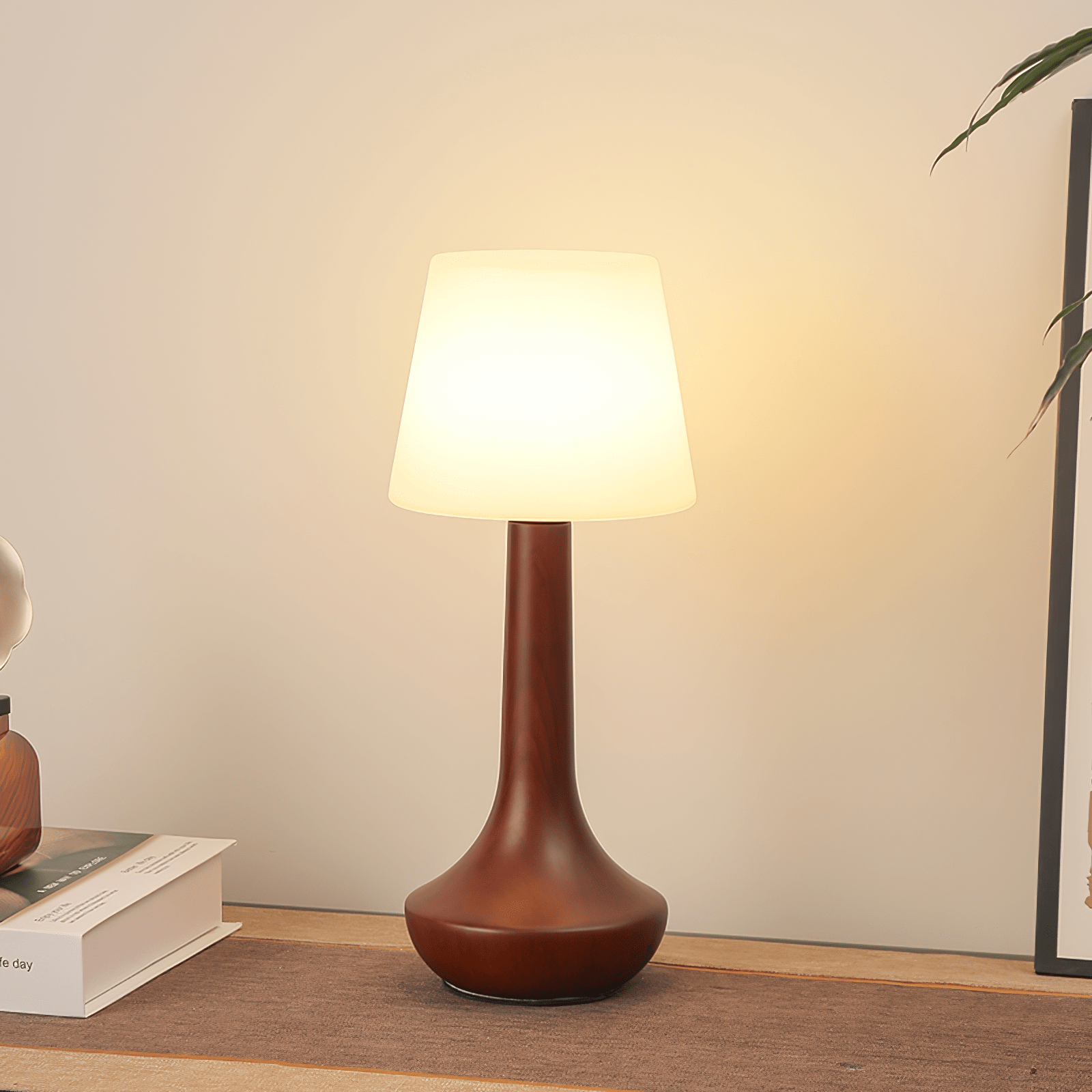 Lentazo Houten Tafellamp