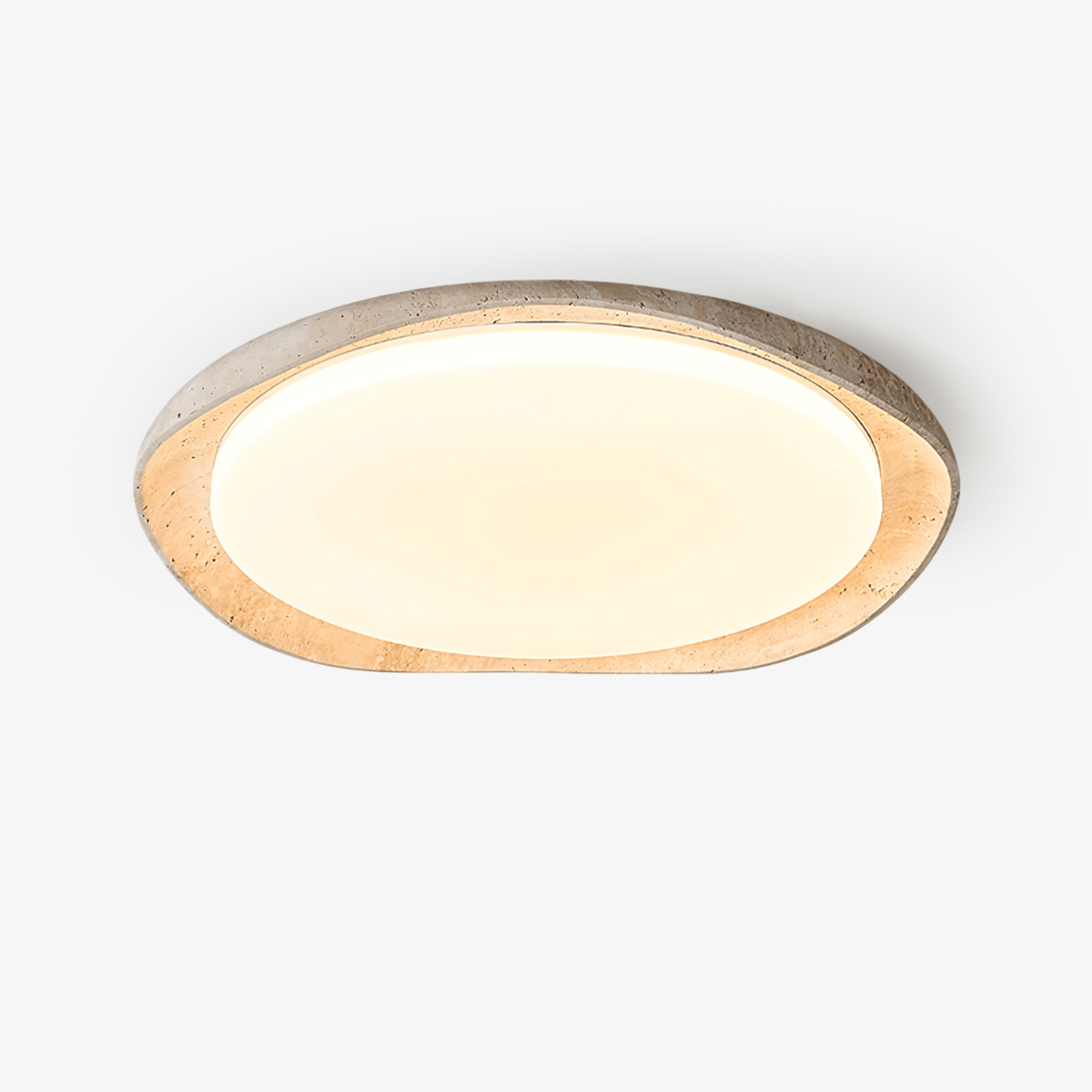 Seiyzan Natuursteen Plafondlamp