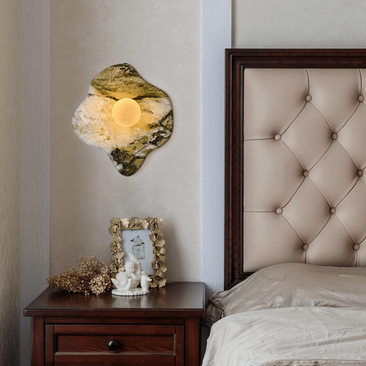 Embel Marmeren Wandlamp