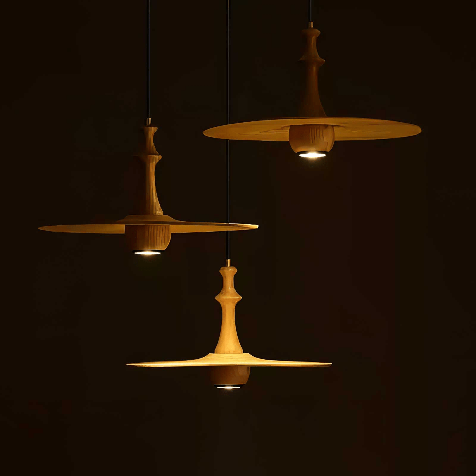 Spindu Houten Hanglamp