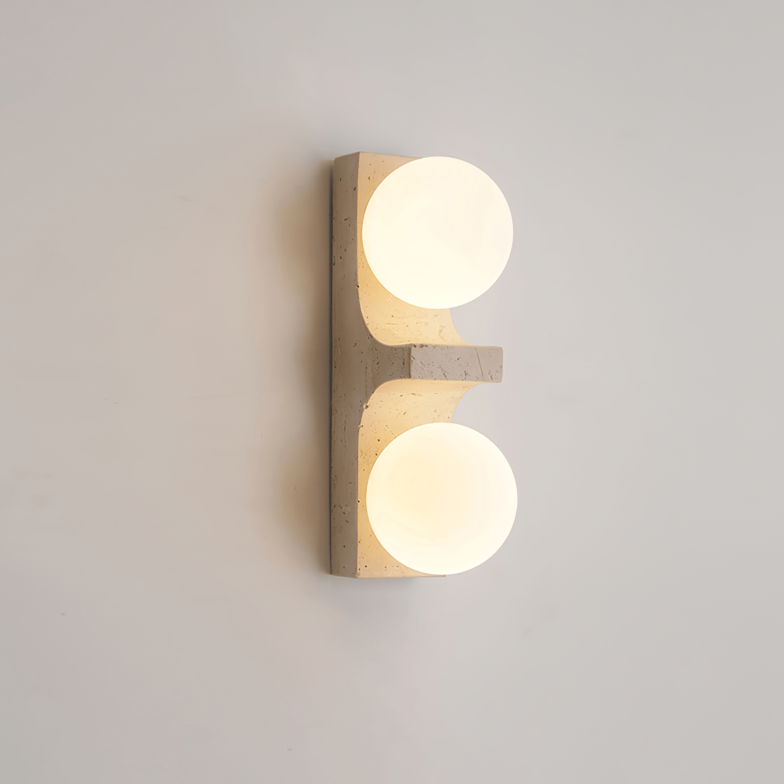 Ceiyra Travertijn Wandlamp