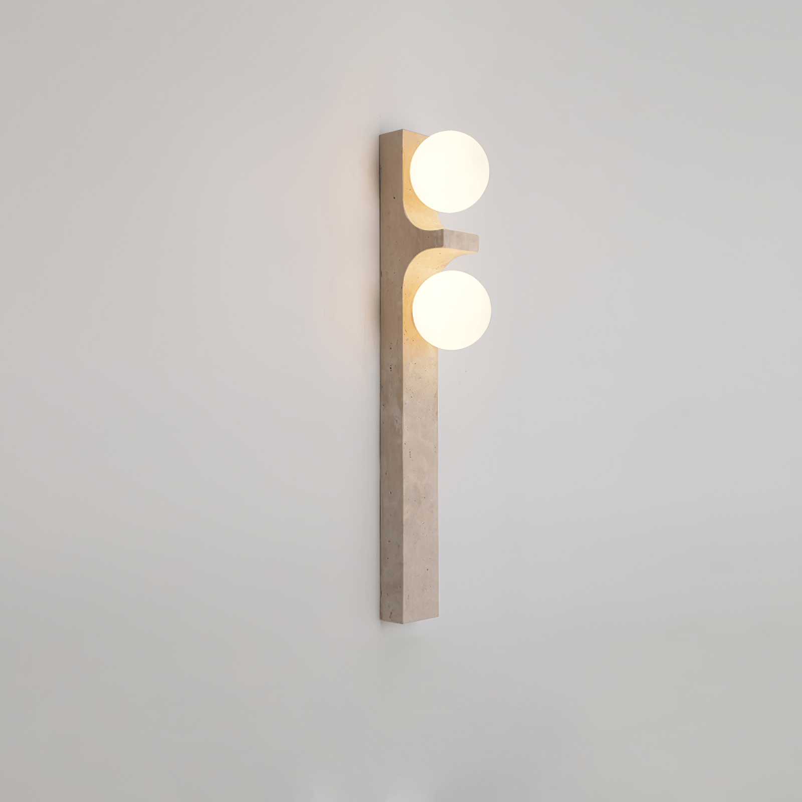 Ceiyra Travertijn Wandlamp