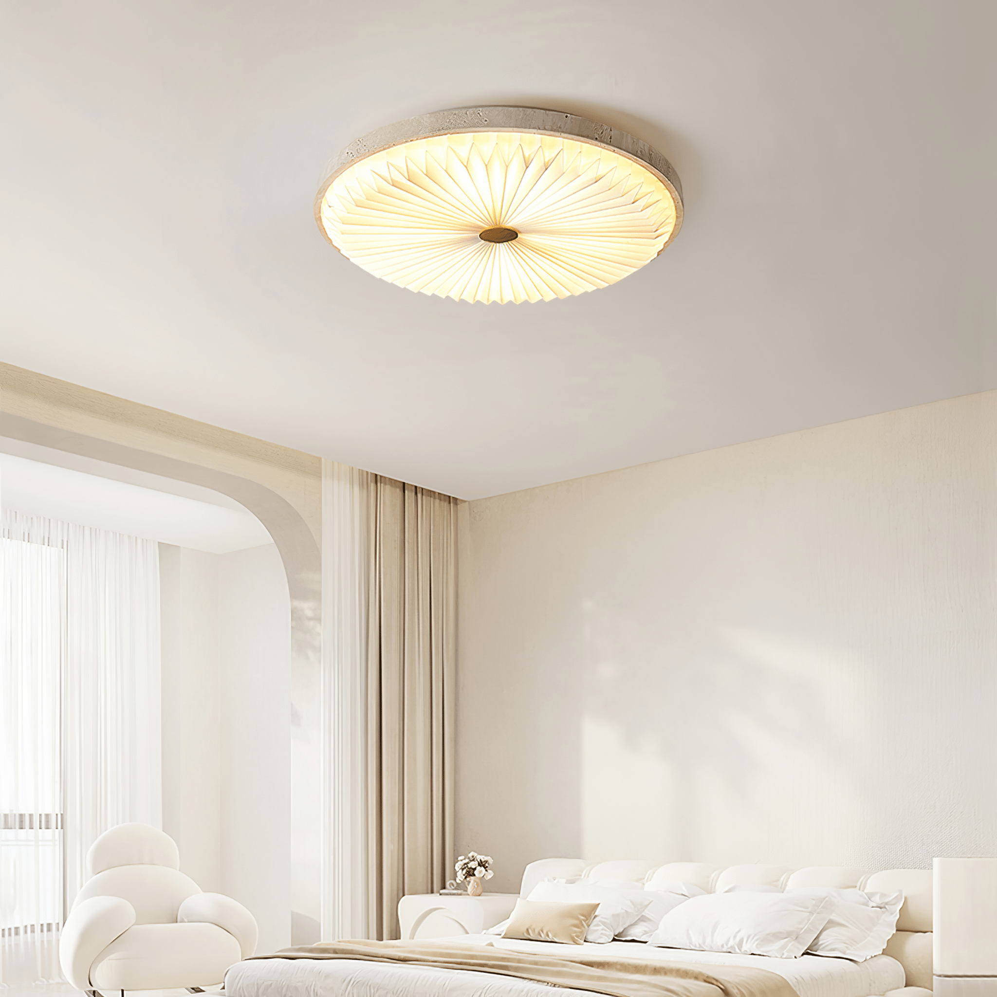 Lemesca Natuurtseen Plafondlamp