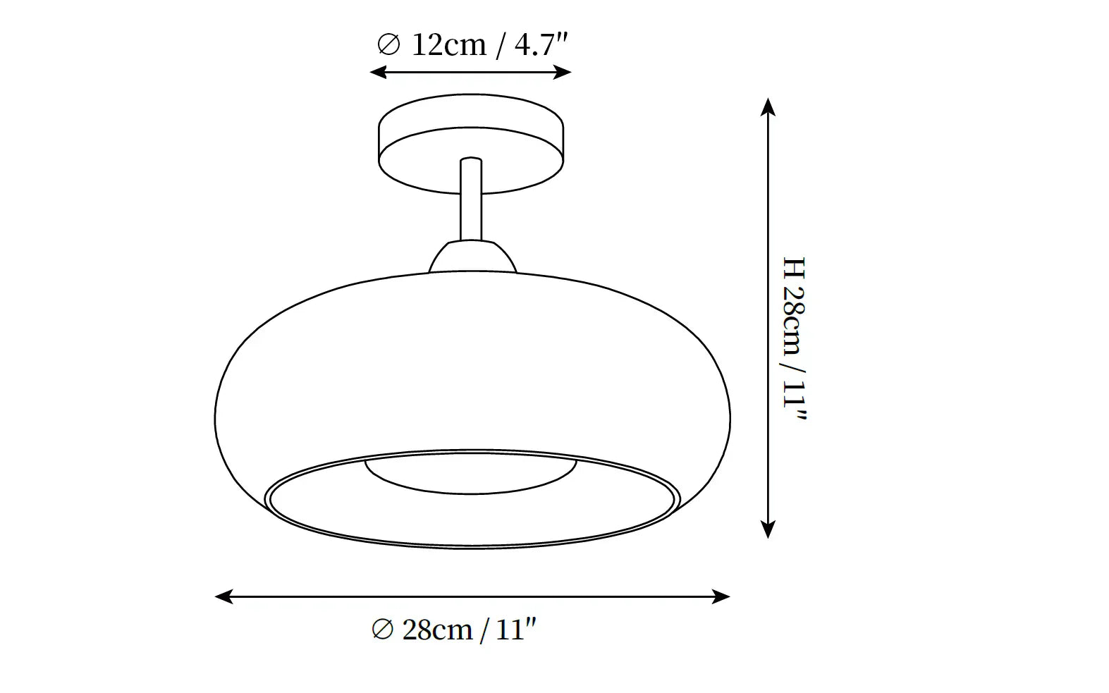 Cravik Plafondlamp