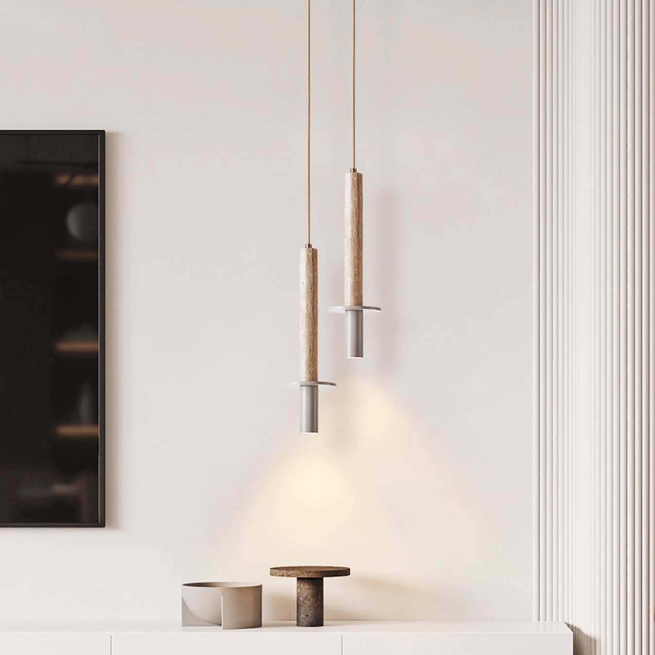 Sotene Travertijnen Hanglamp