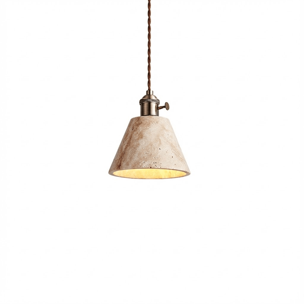 Cellos Travertijnen Hanglamp
