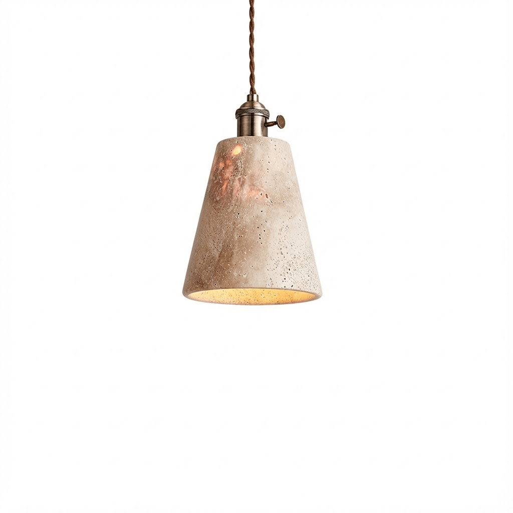 Cellos Travertijnen Hanglamp