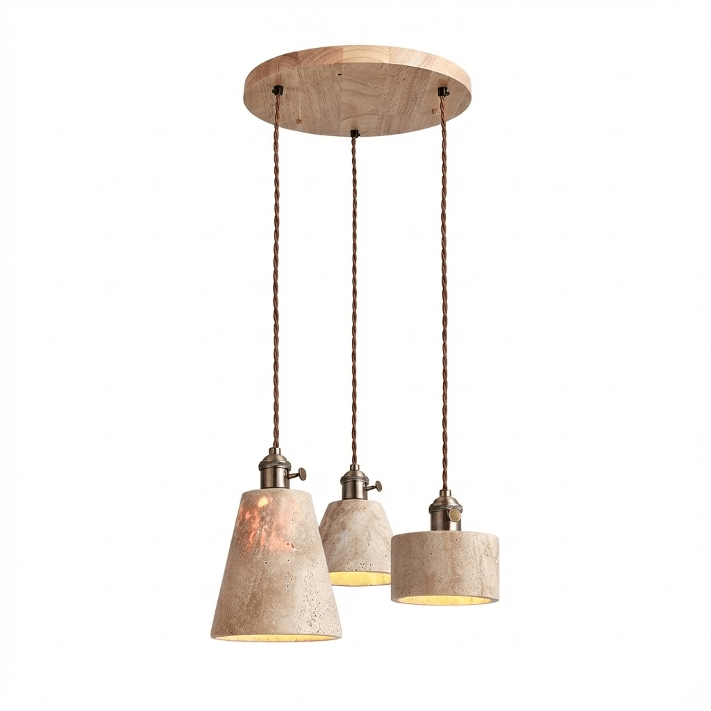 Cellos Travertijnen Hanglamp