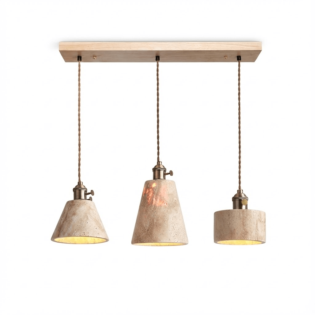 Cellos Travertijnen Hanglamp