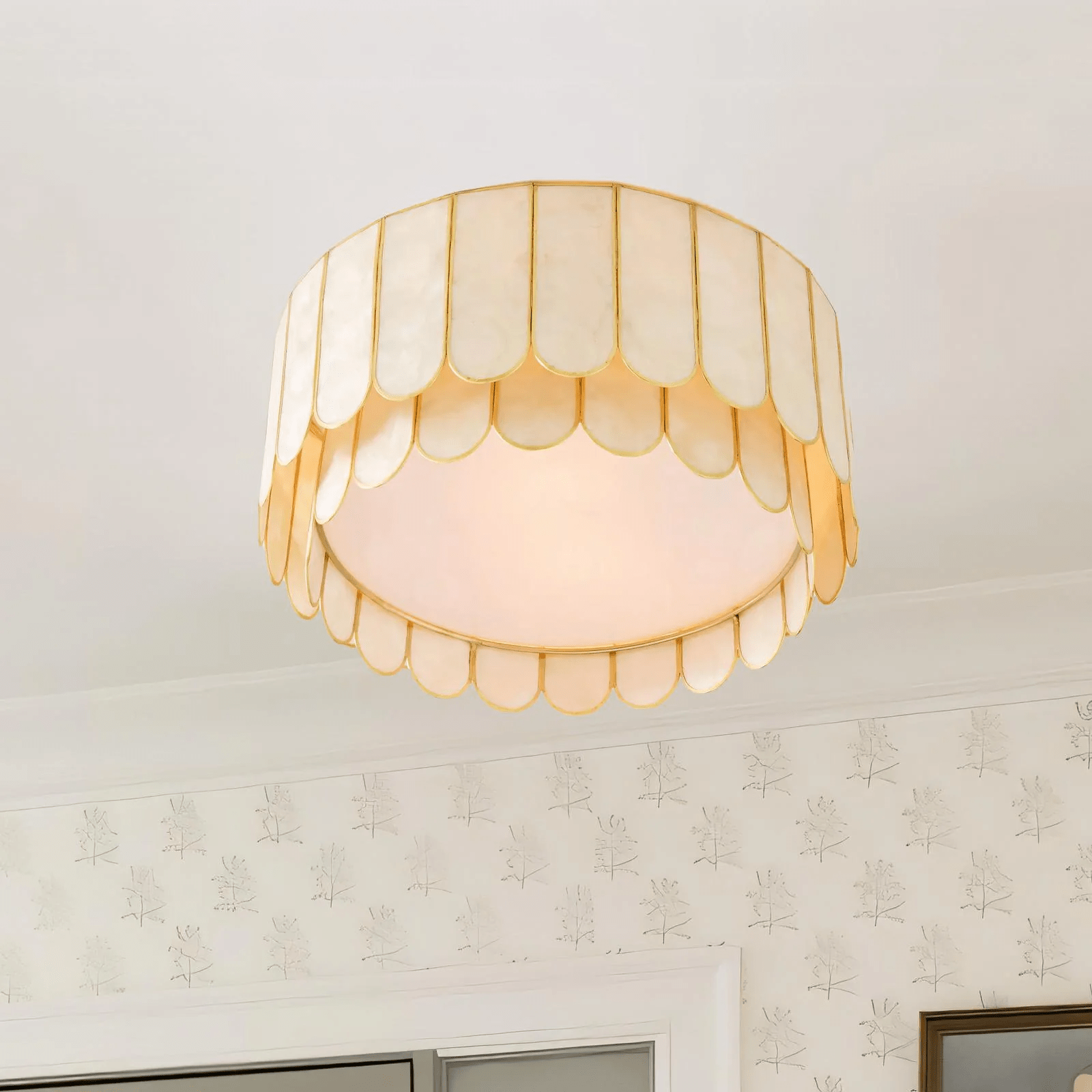 Caperillo Planfondlamp