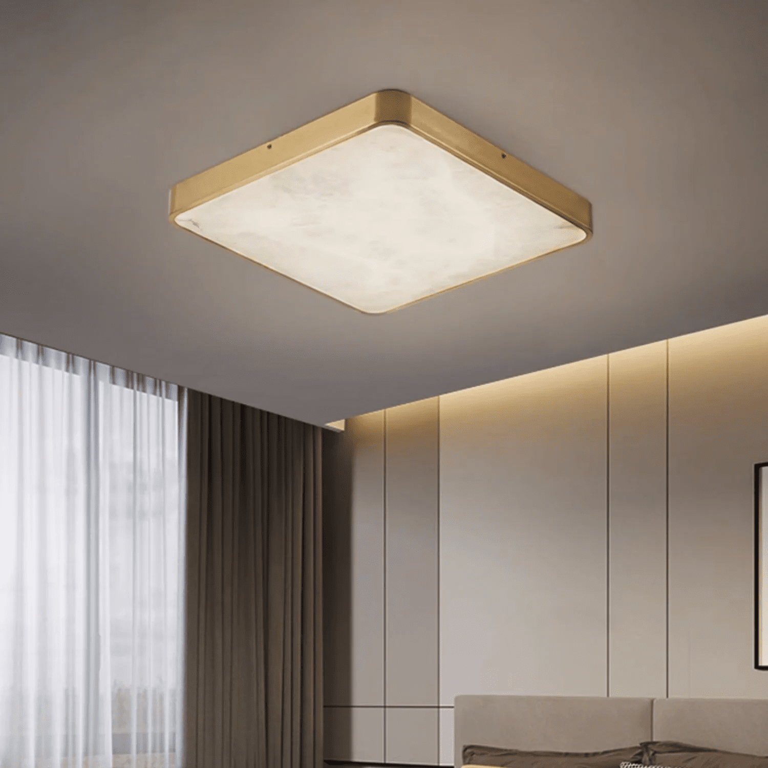 Hexano Albasten Plafondlamp