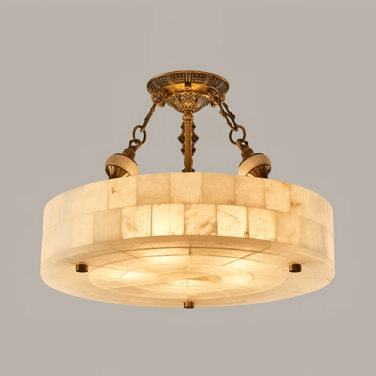 Torezy Flat Albasten Plafondlamp