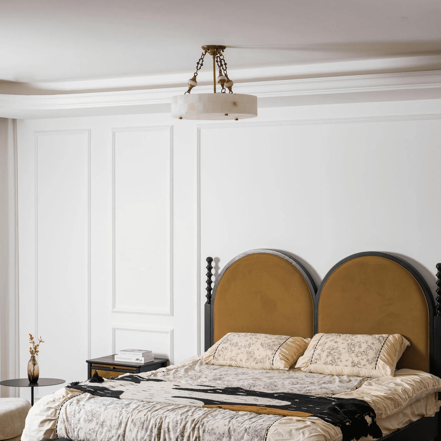 Torezy Flat Albasten Plafondlamp