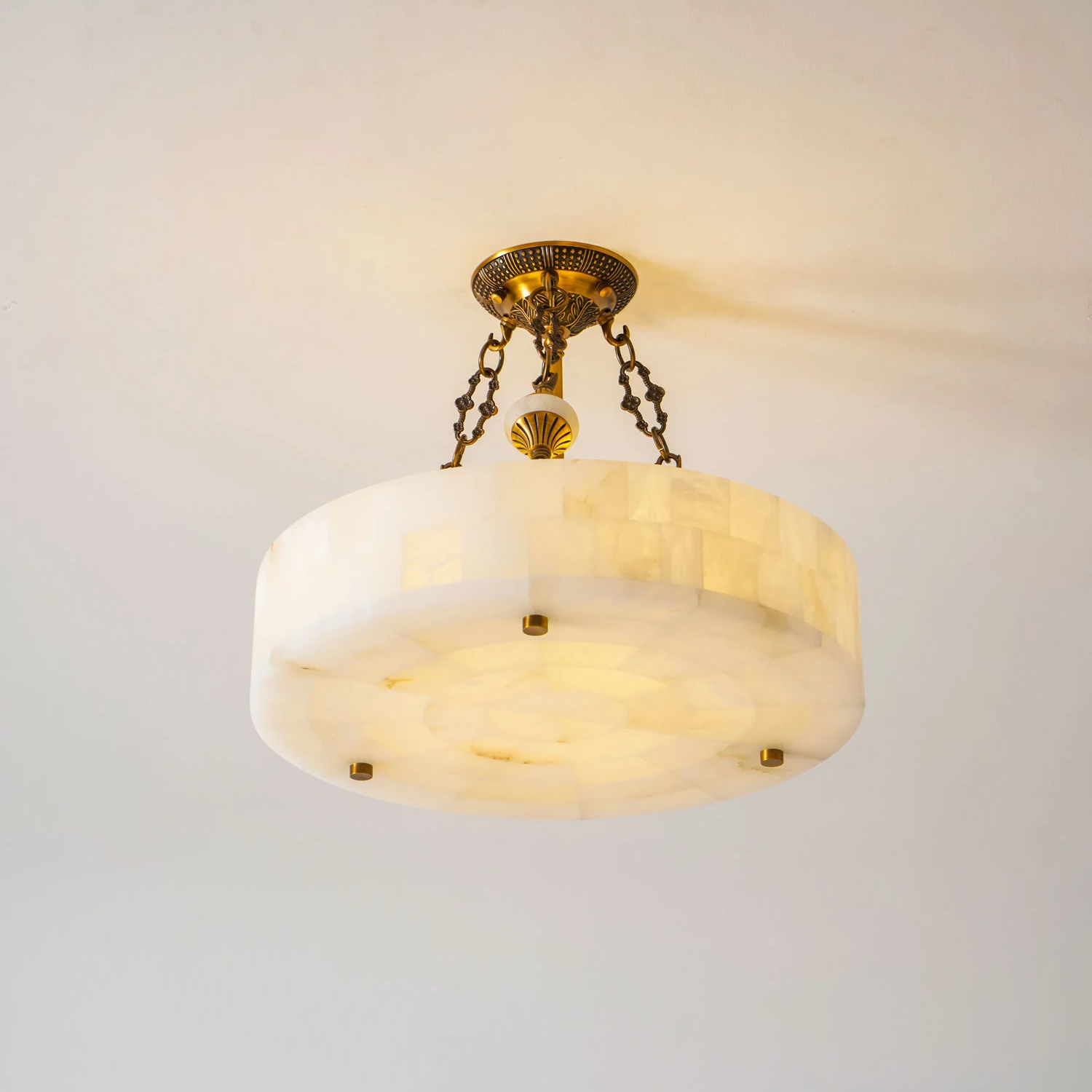 Torezy Flat Albasten Plafondlamp